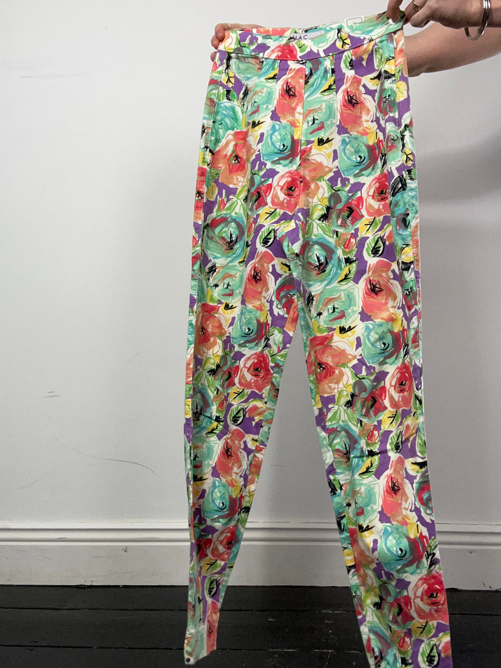 Floral Pants Size 6