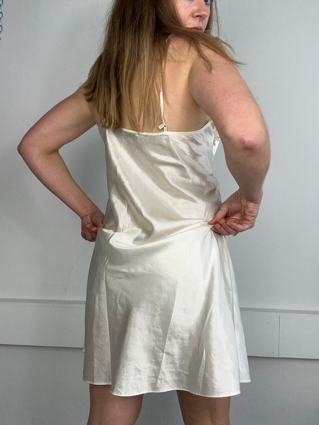 Cream Slip Dress Size 12