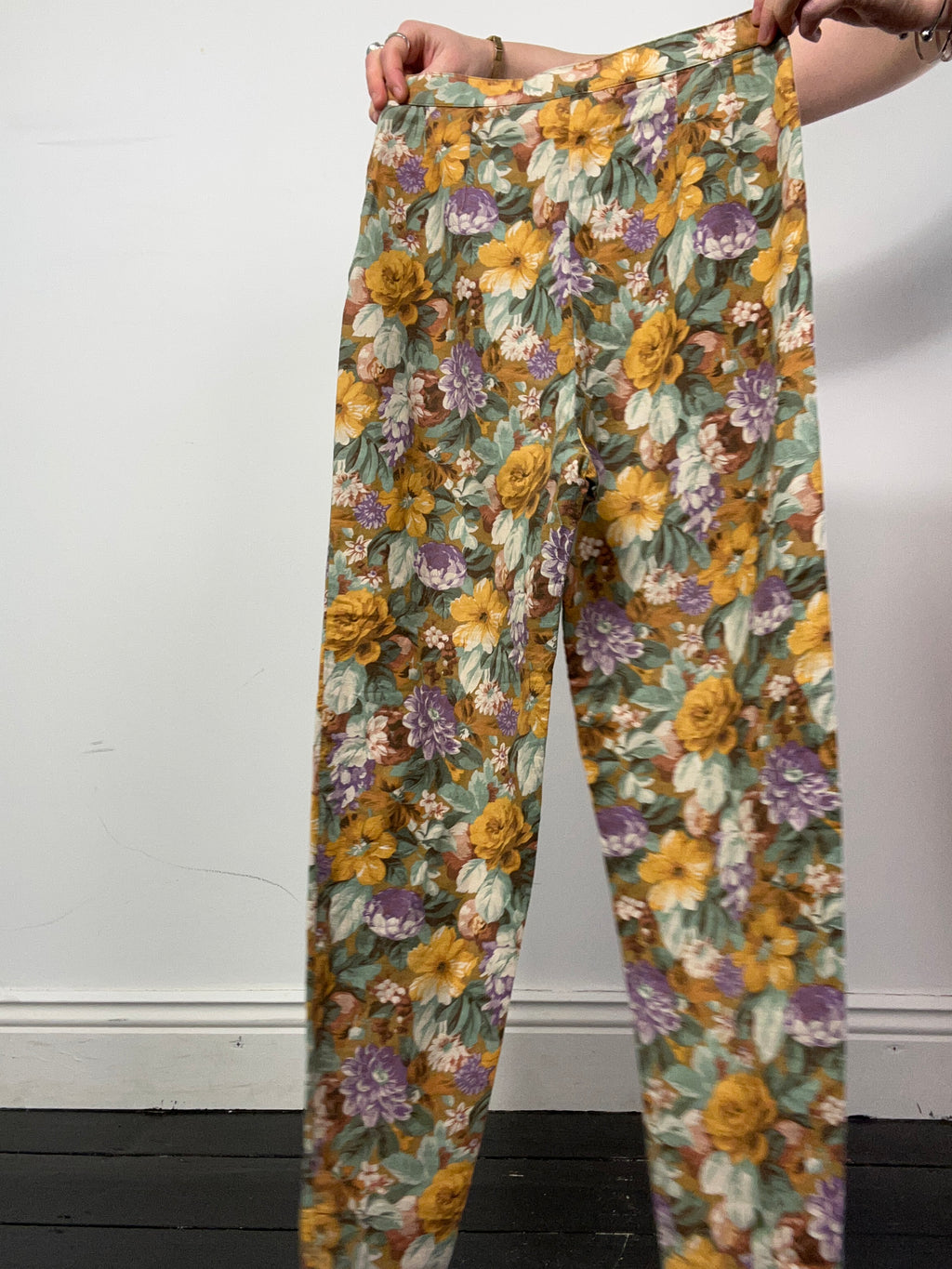 Floral 90's Pants size 6