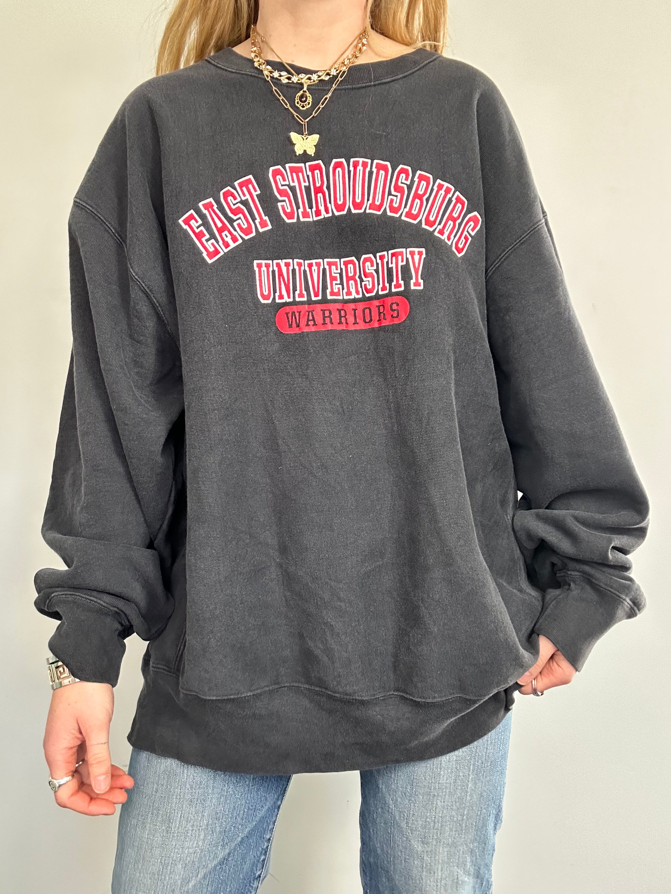 University Champion Warriors Sweater Size Xl