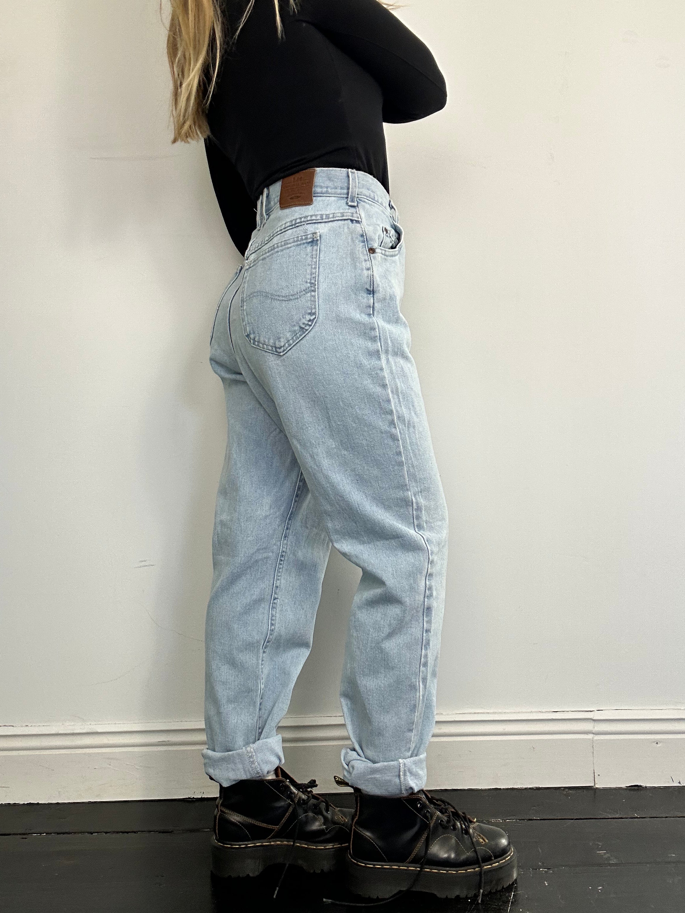 Lee high Waisted jeans Size 31" Waist Long leg