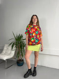 Lime Green Mini Skirt Size 10