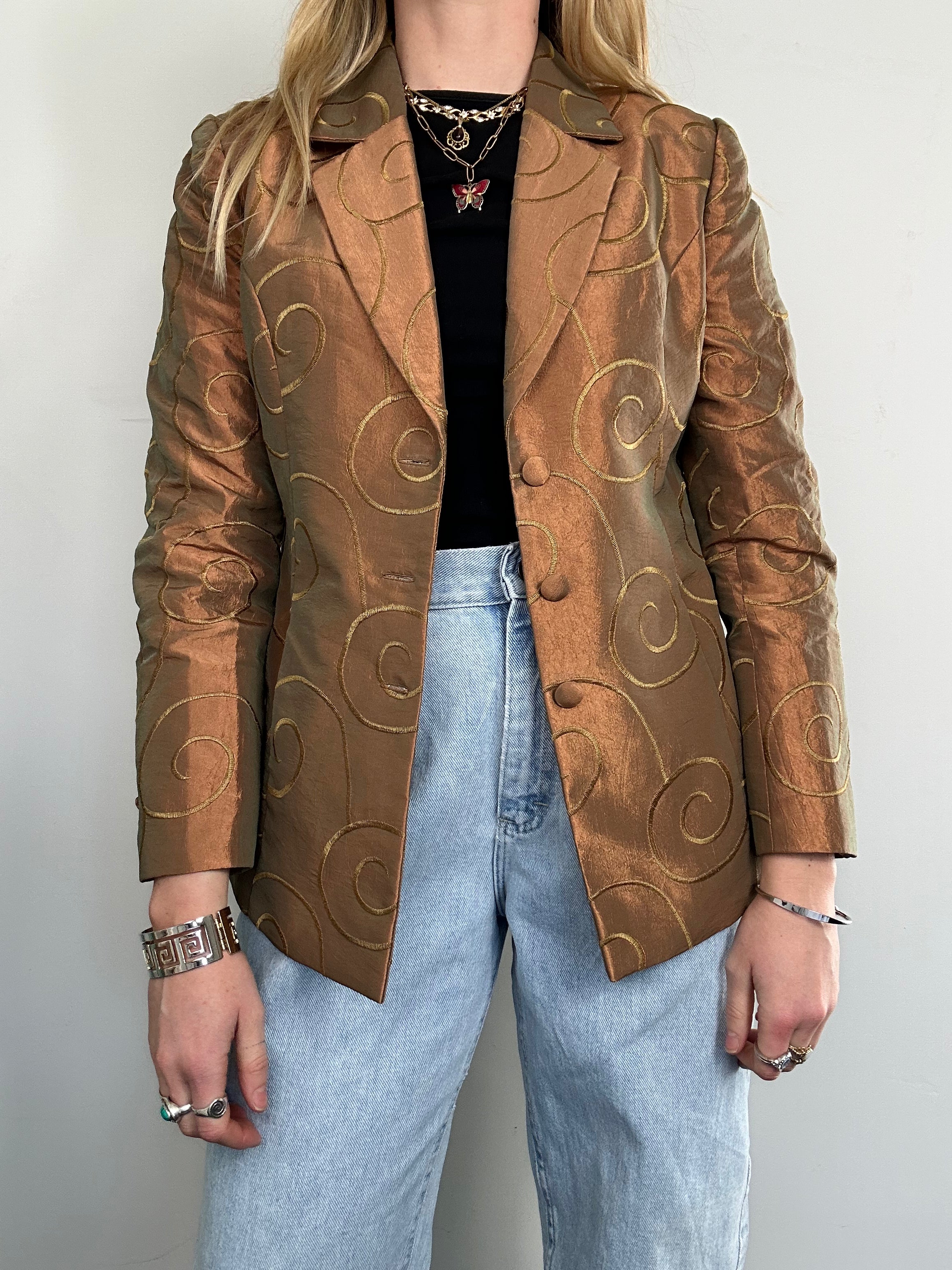 Iradecent Swirl 90's Blazer Size 10