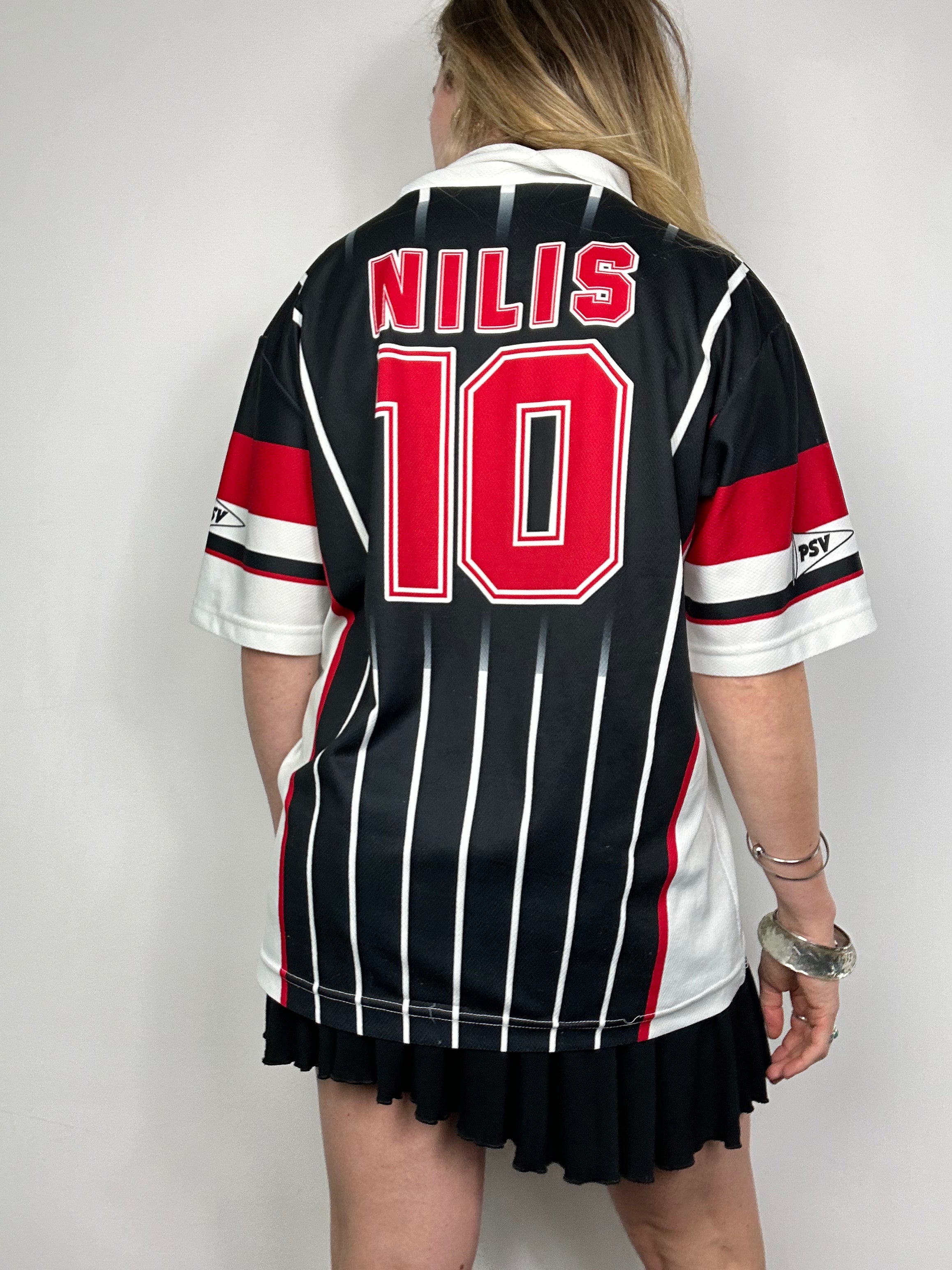 Philips PSV Striped 90's Jersey Size M