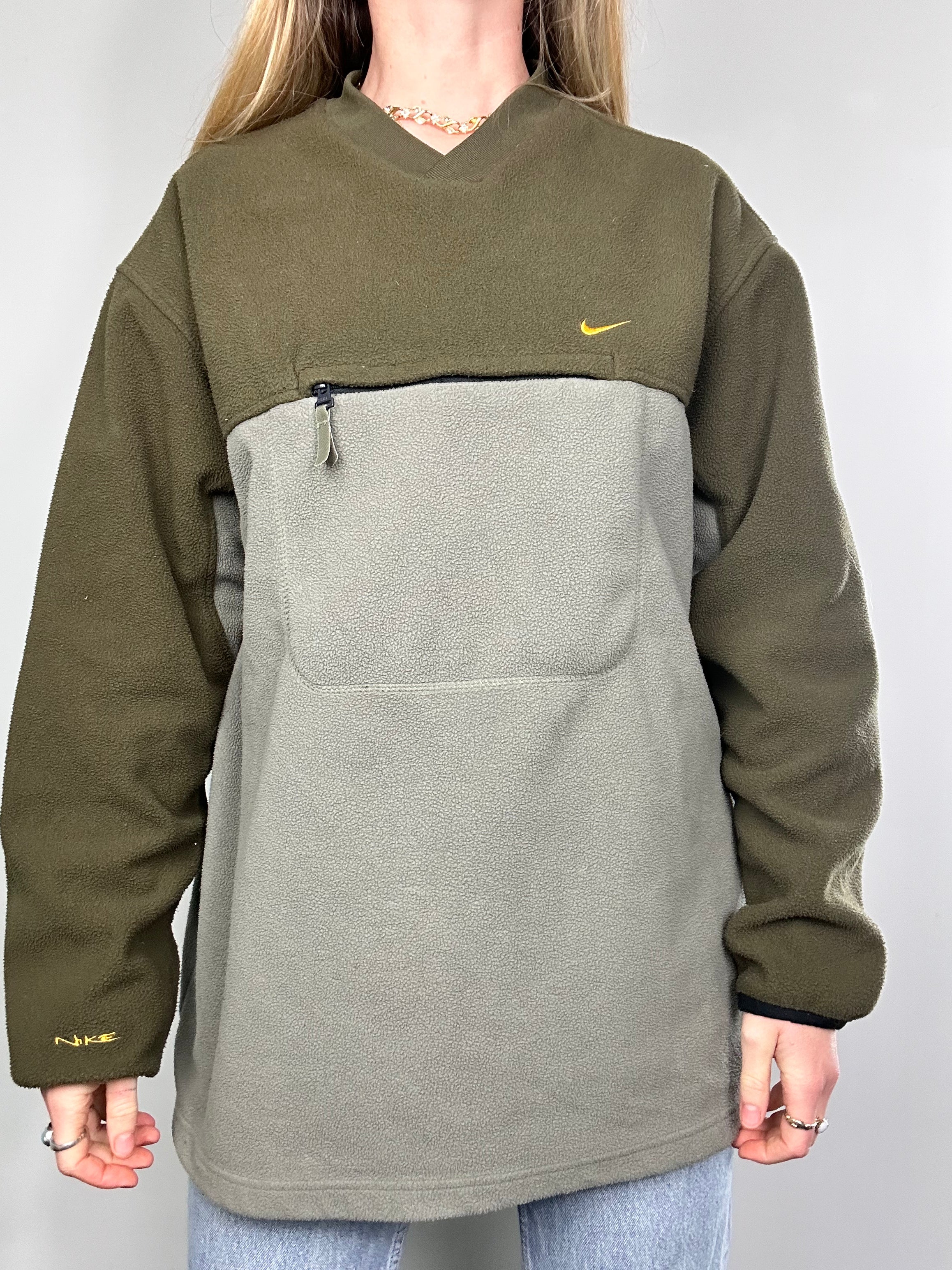 Nike Camo Fleece Sweater Size L