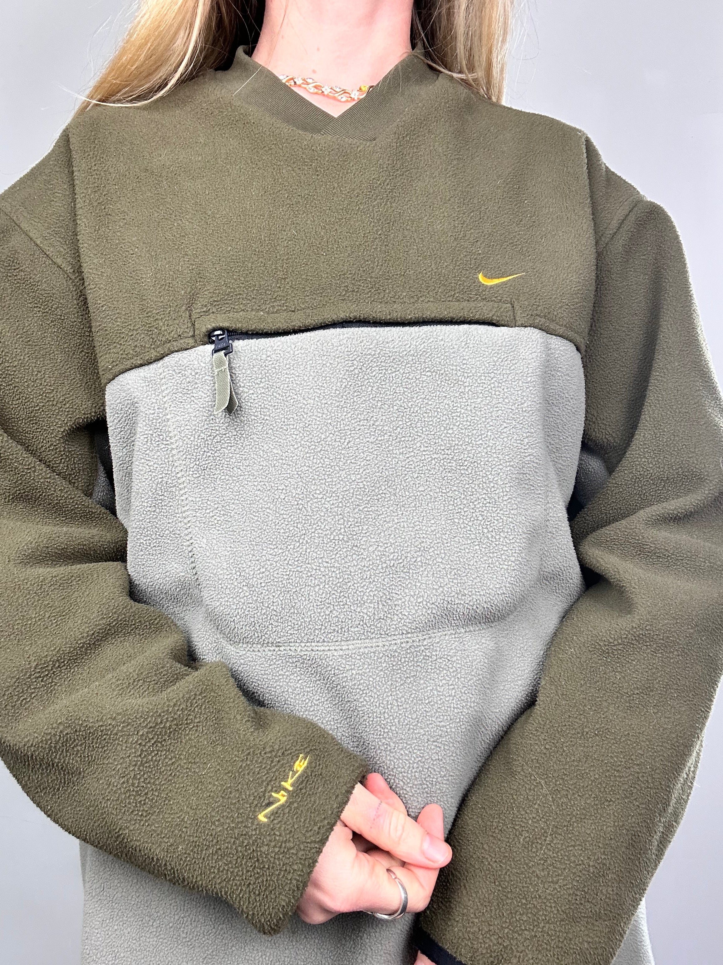 Nike Camo Fleece Sweater Size L