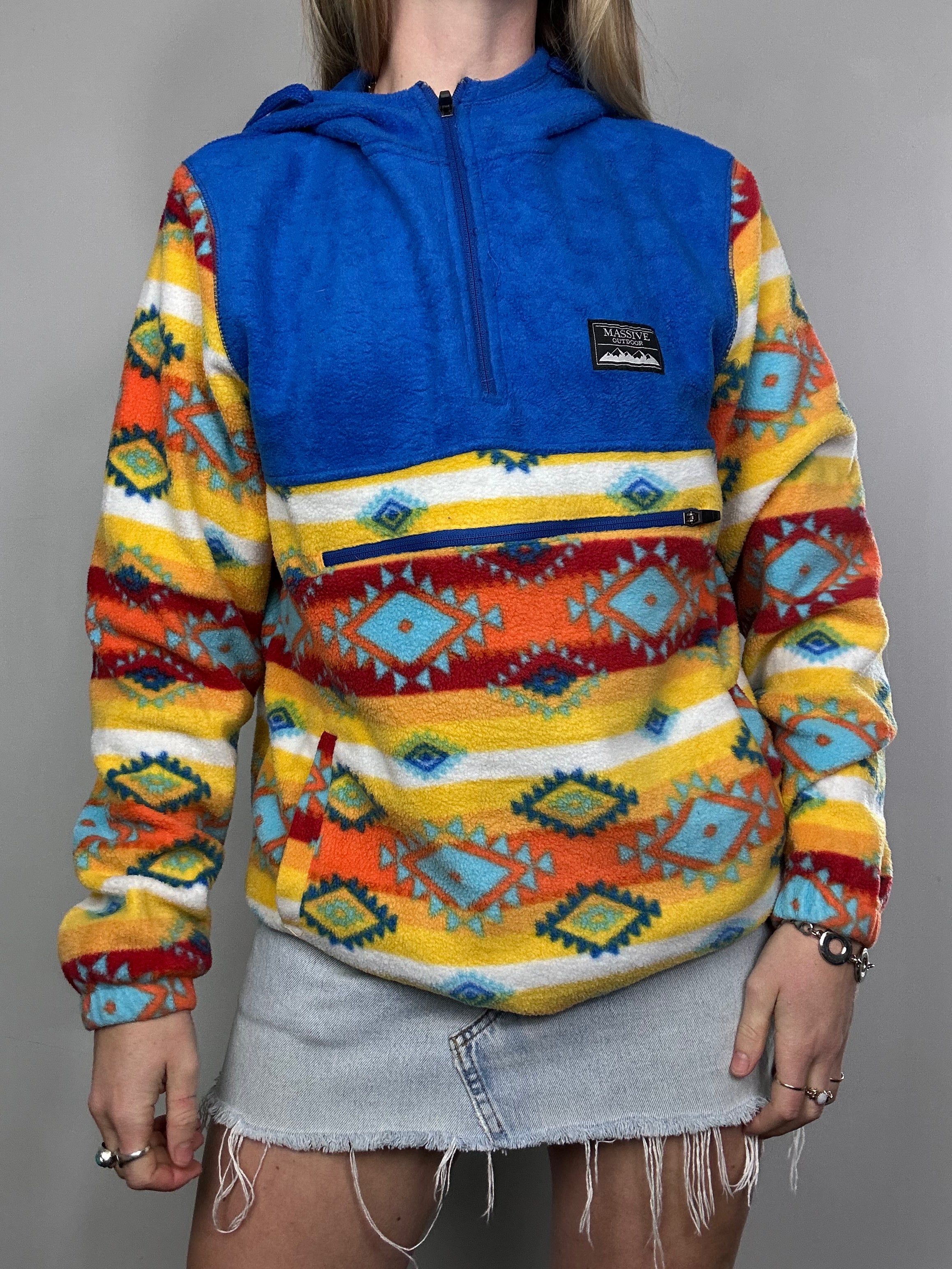 Aztec 80's Fleece Size S/M