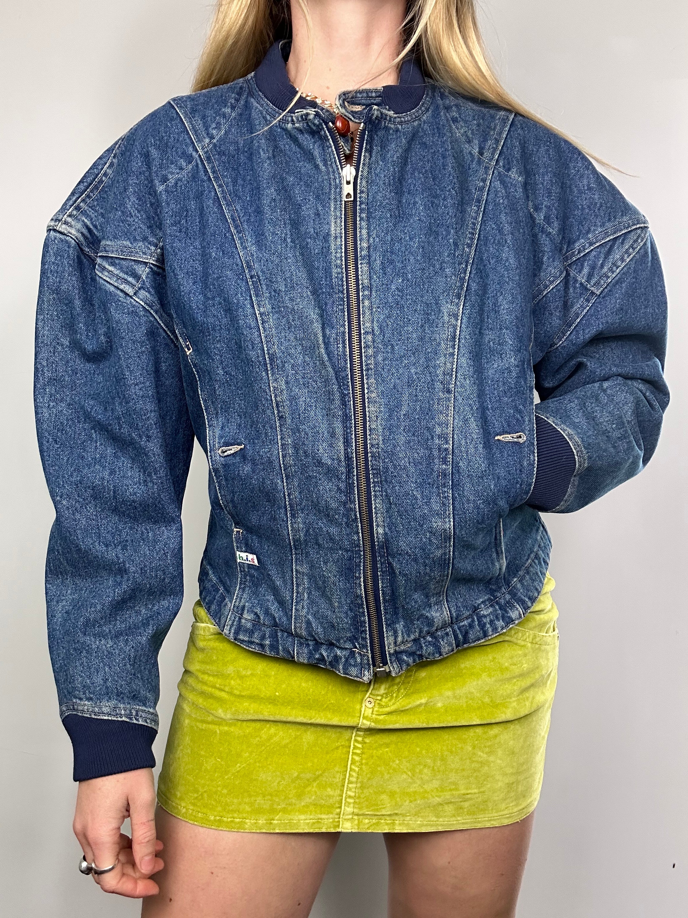 Denim 80's Jacket Size 8/10