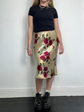 90's Satin Slip Skirt Size 10
