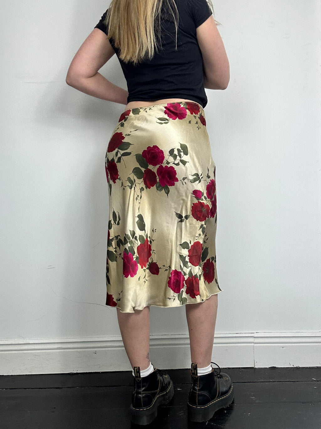 90's Satin Slip Skirt Size 10