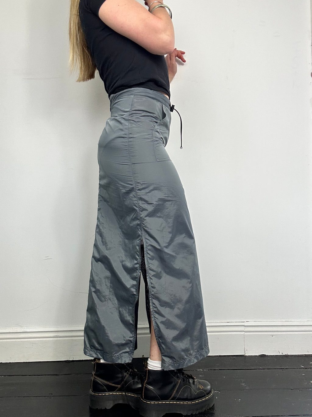 Y2k Nylon Skirt Size 8