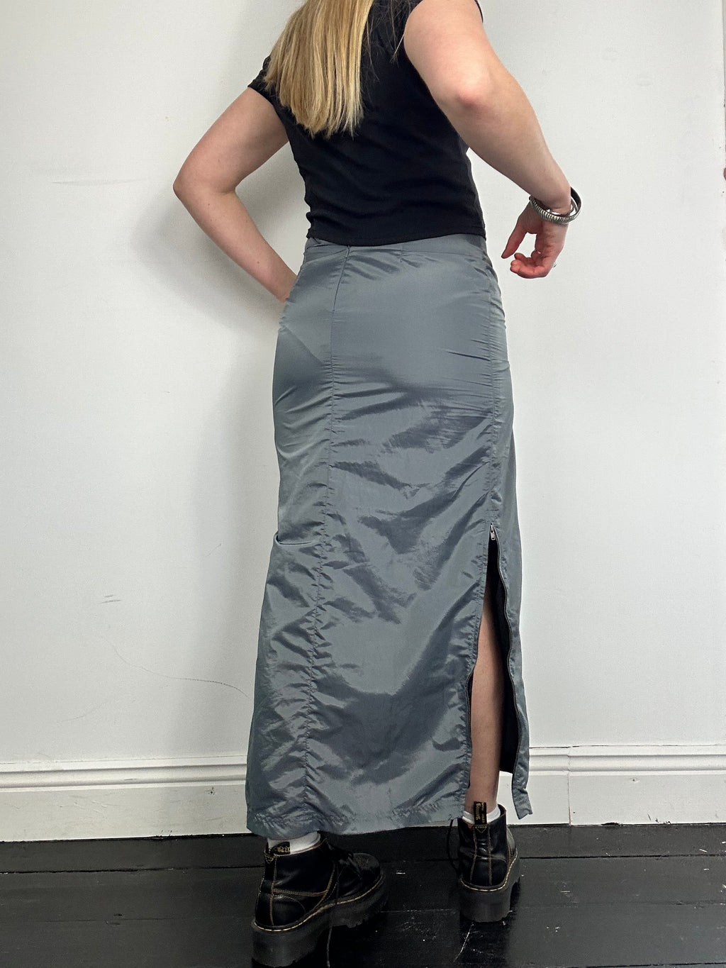 Y2k Nylon Skirt Size 8