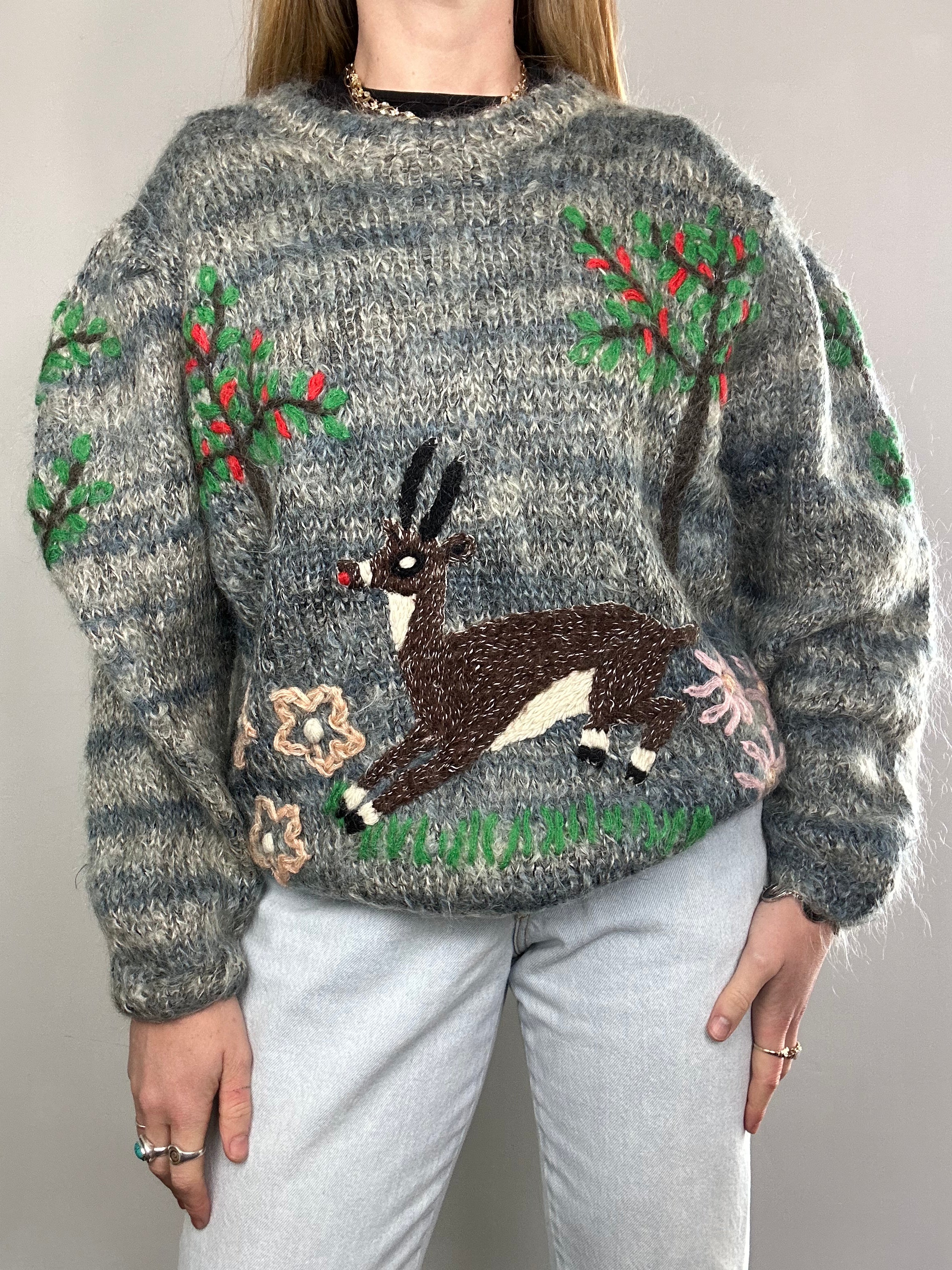 Mo hair Dwar Sweater Size 10