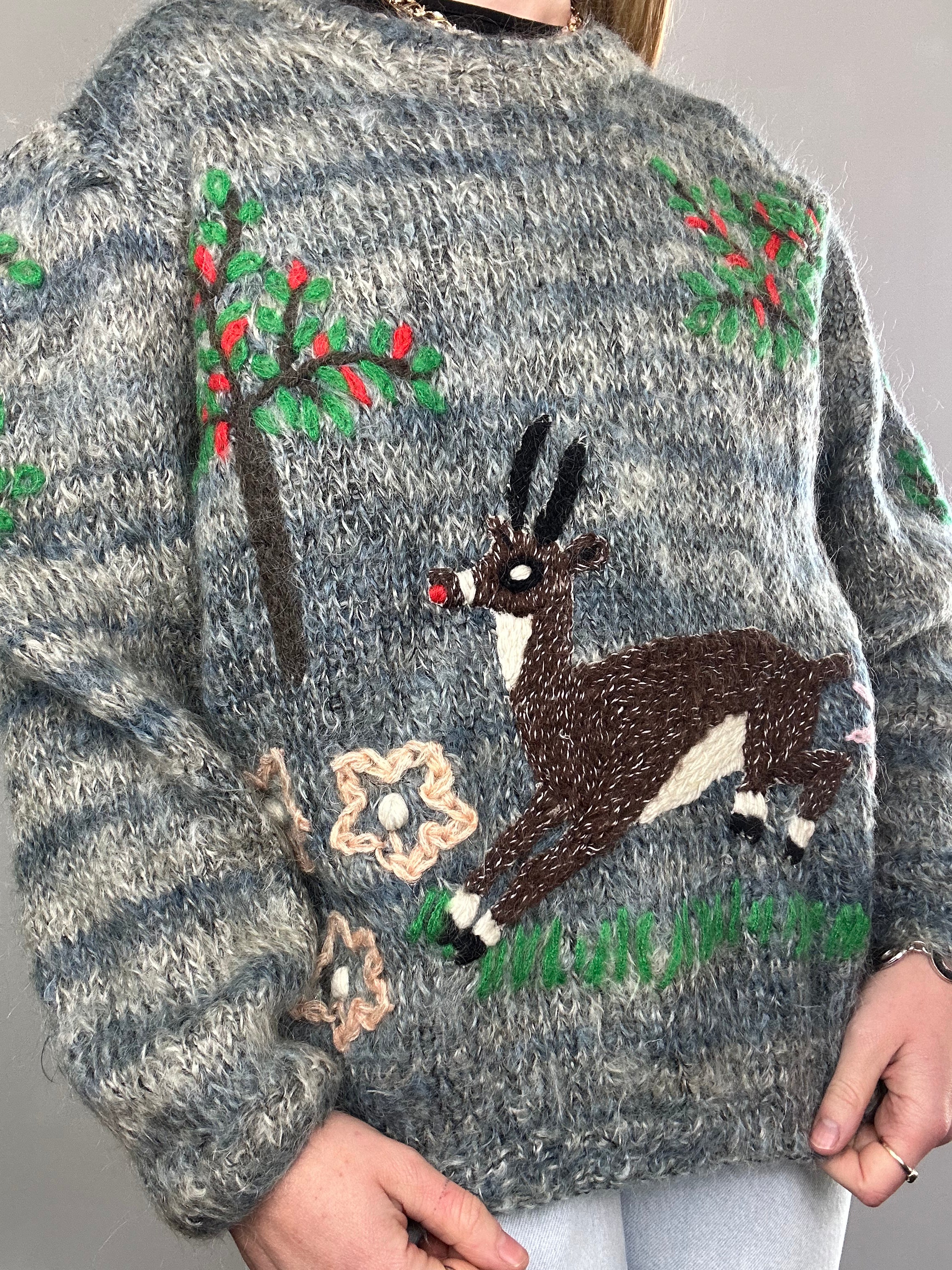 Mo hair Dwar Sweater Size 10