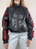 Black Suzuki Bomber Jacket Size 10