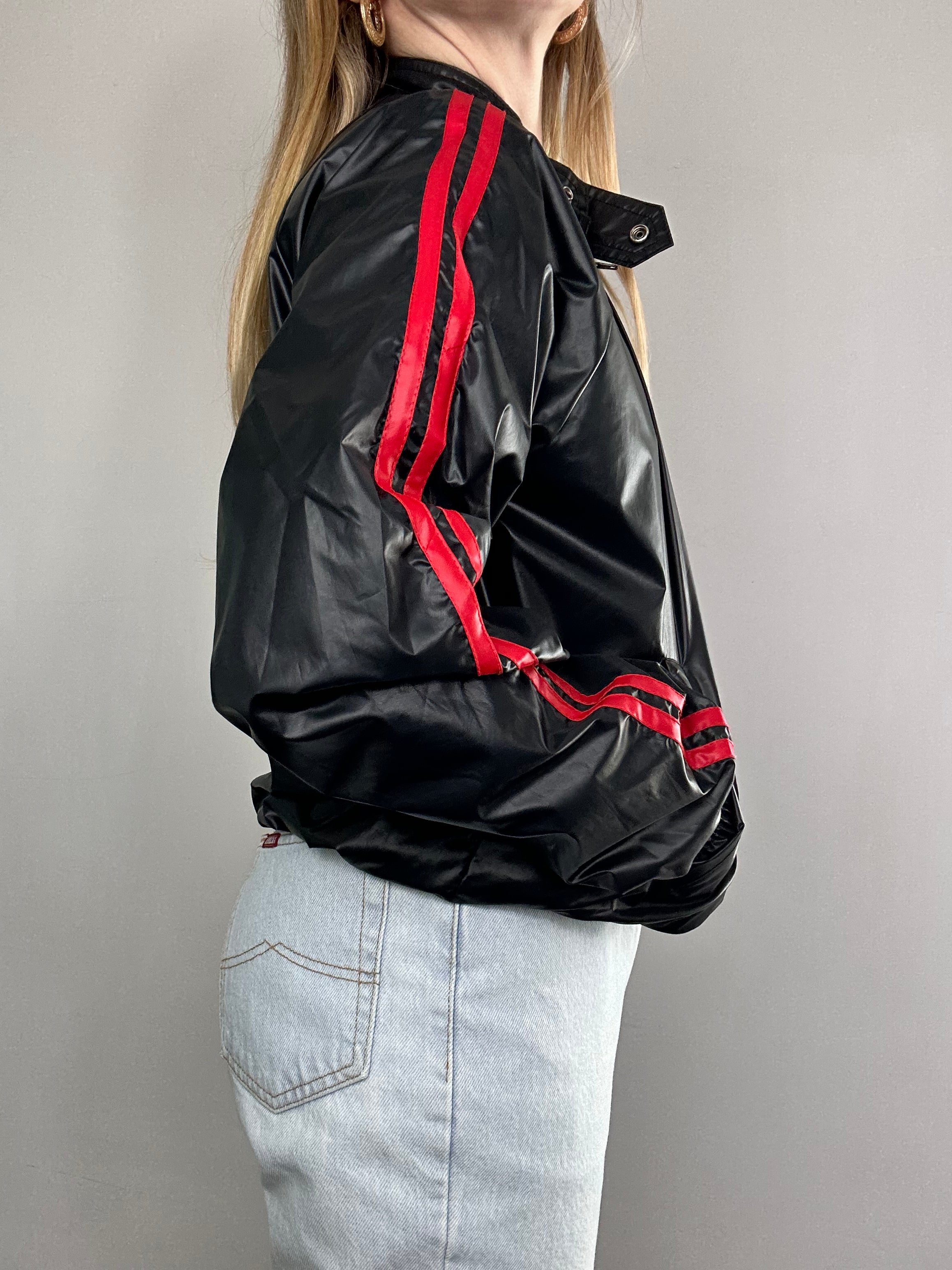 Black Suzuki Bomber Jacket Size 10