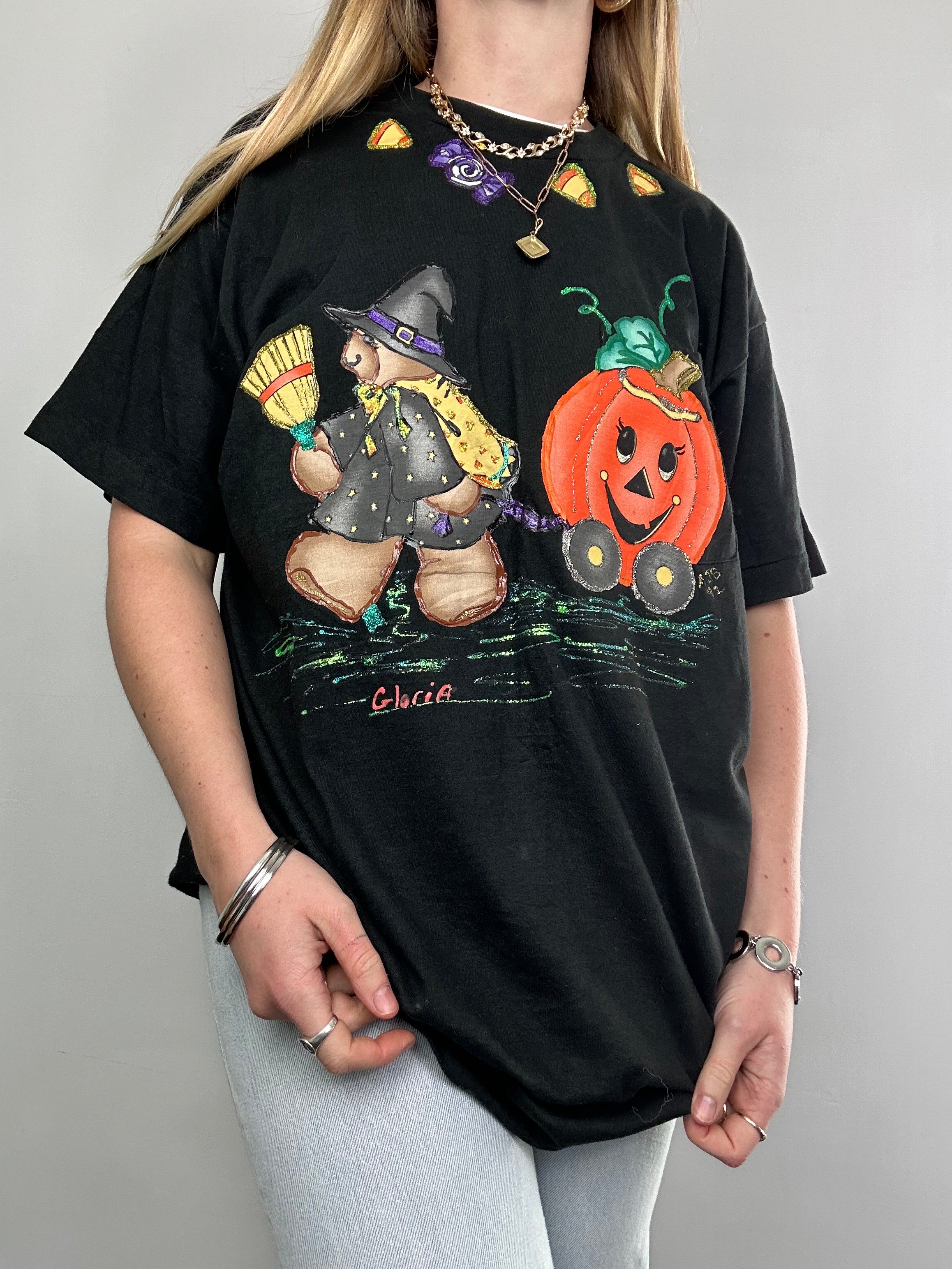 Halloween Pumpkin Tee Size XL