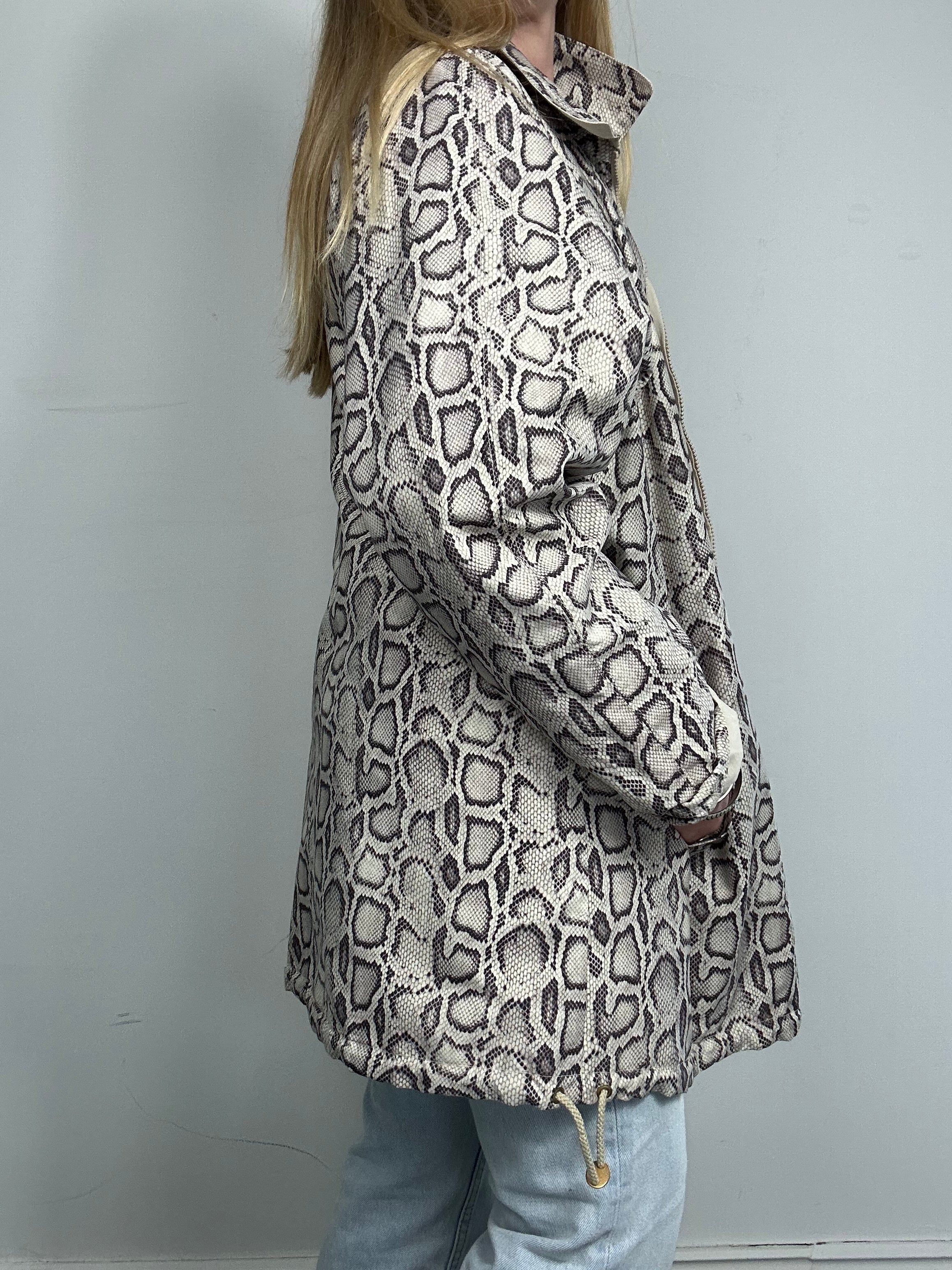 Snake Skin Reversible Jacket Size 14
