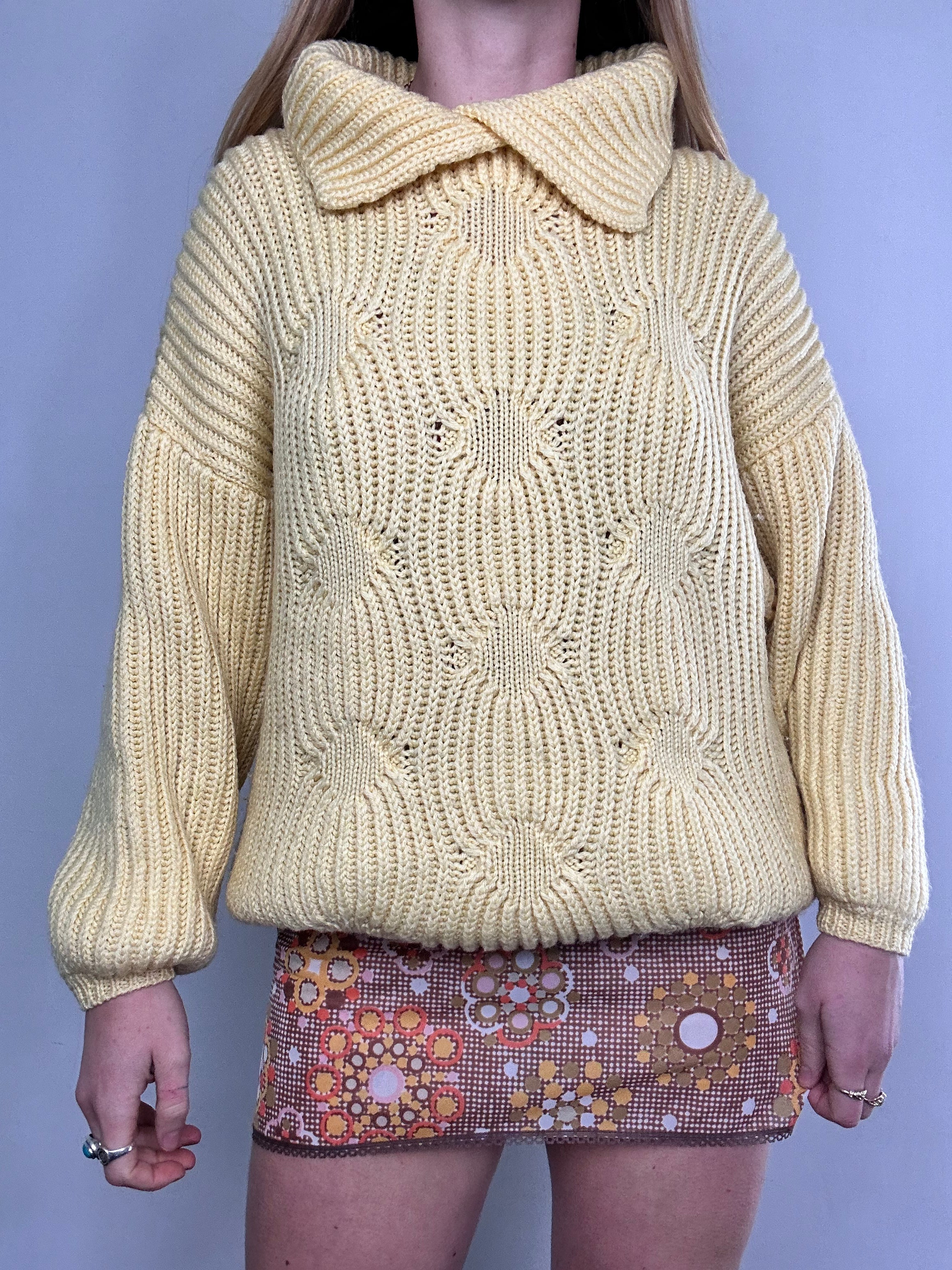 Lemon 70's Sweater Size L