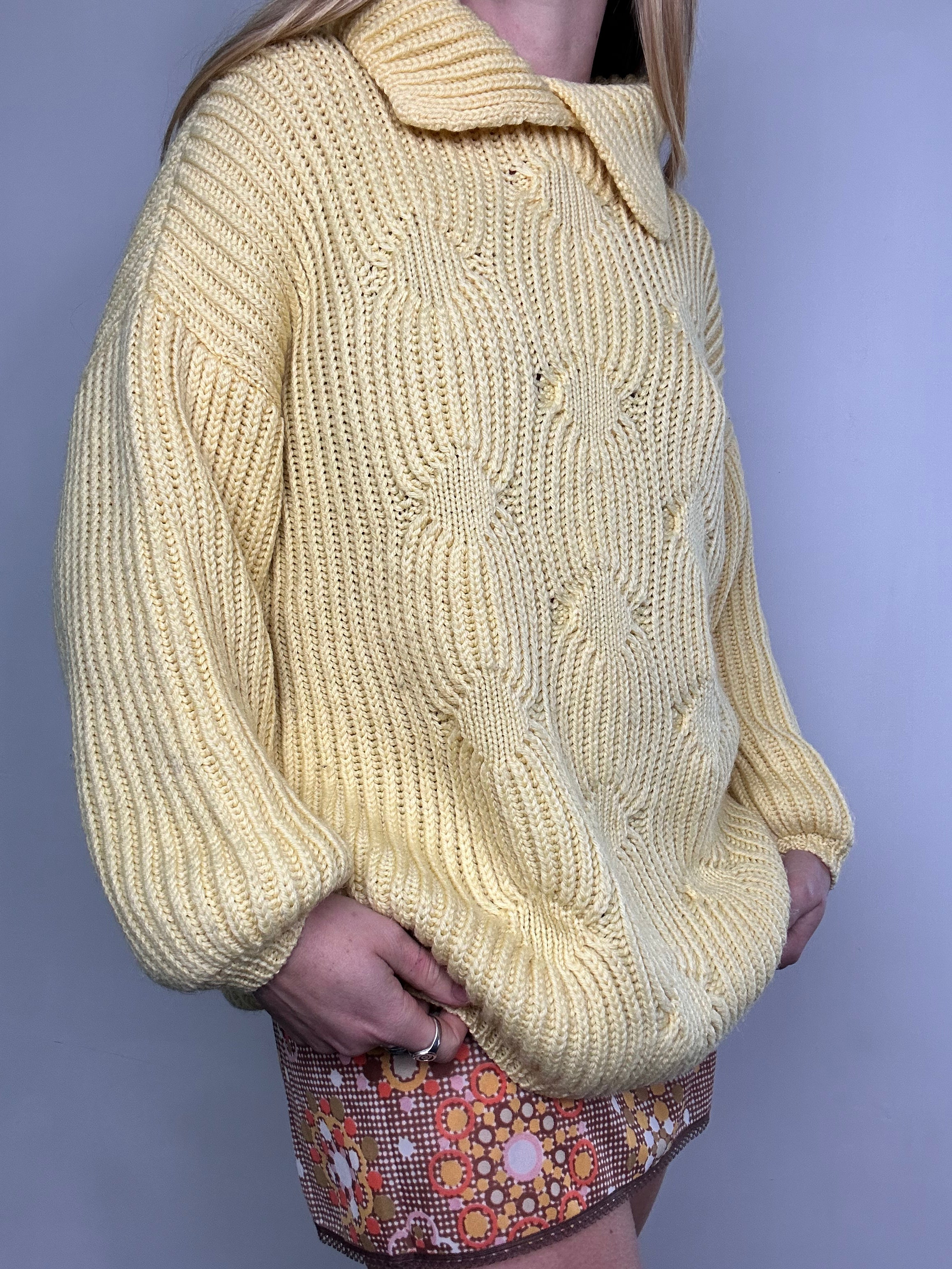 Lemon 70's Sweater Size L
