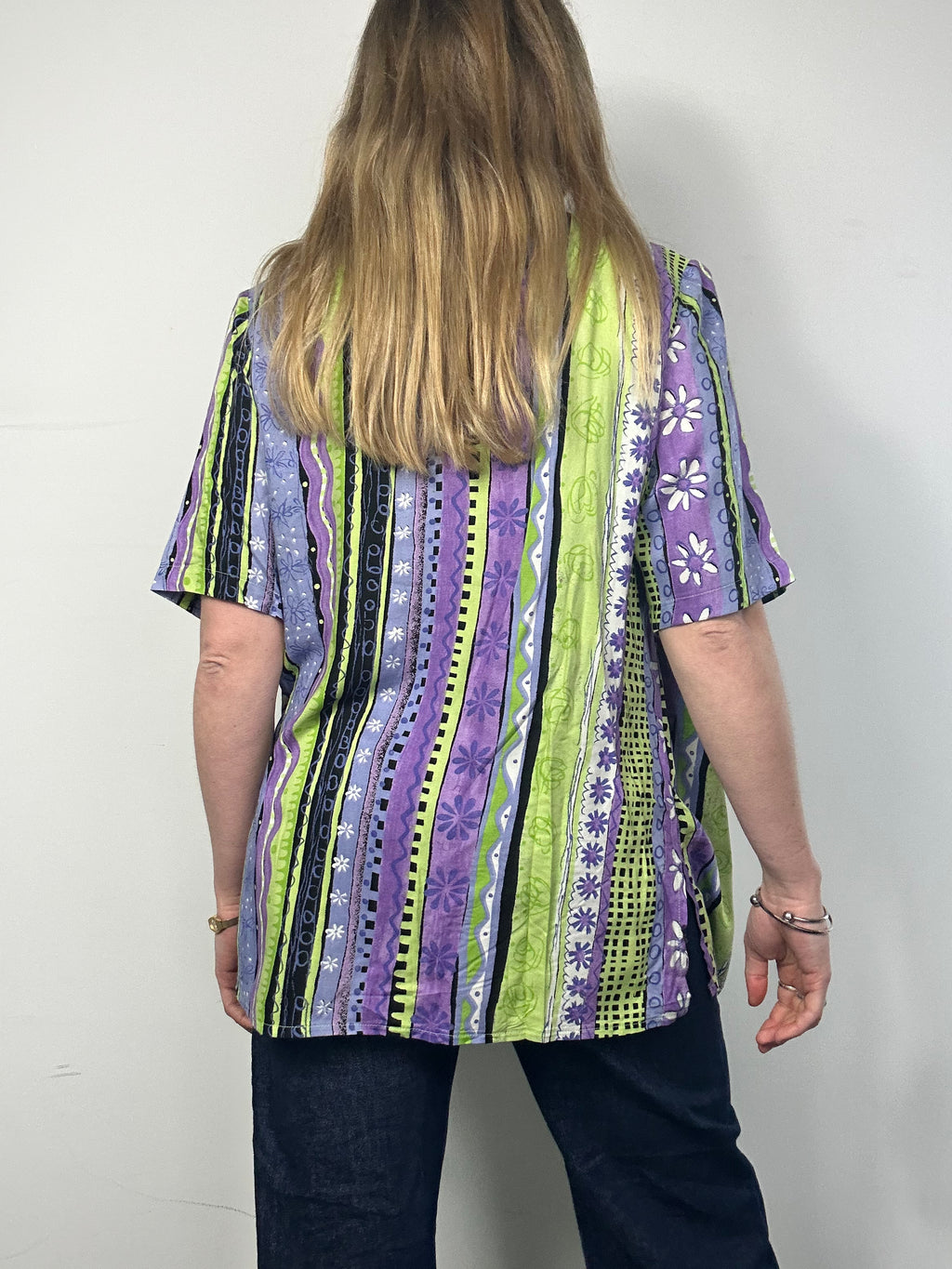 80's Lime Green Shirt Size 12