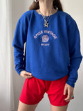 Blue Spice Spiral Sweater Size M