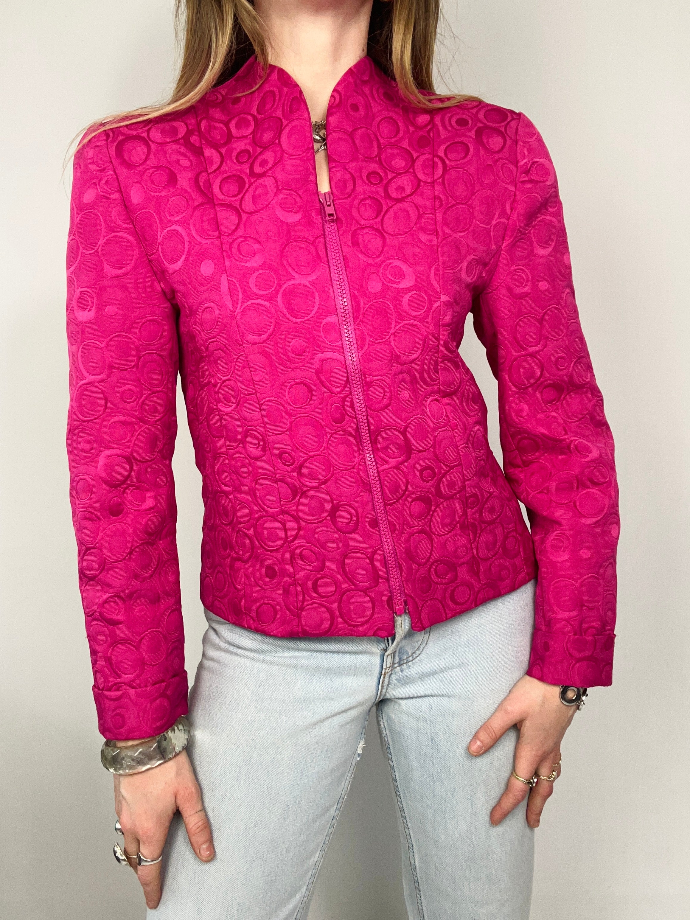 Pink 80's Jacket Size 8