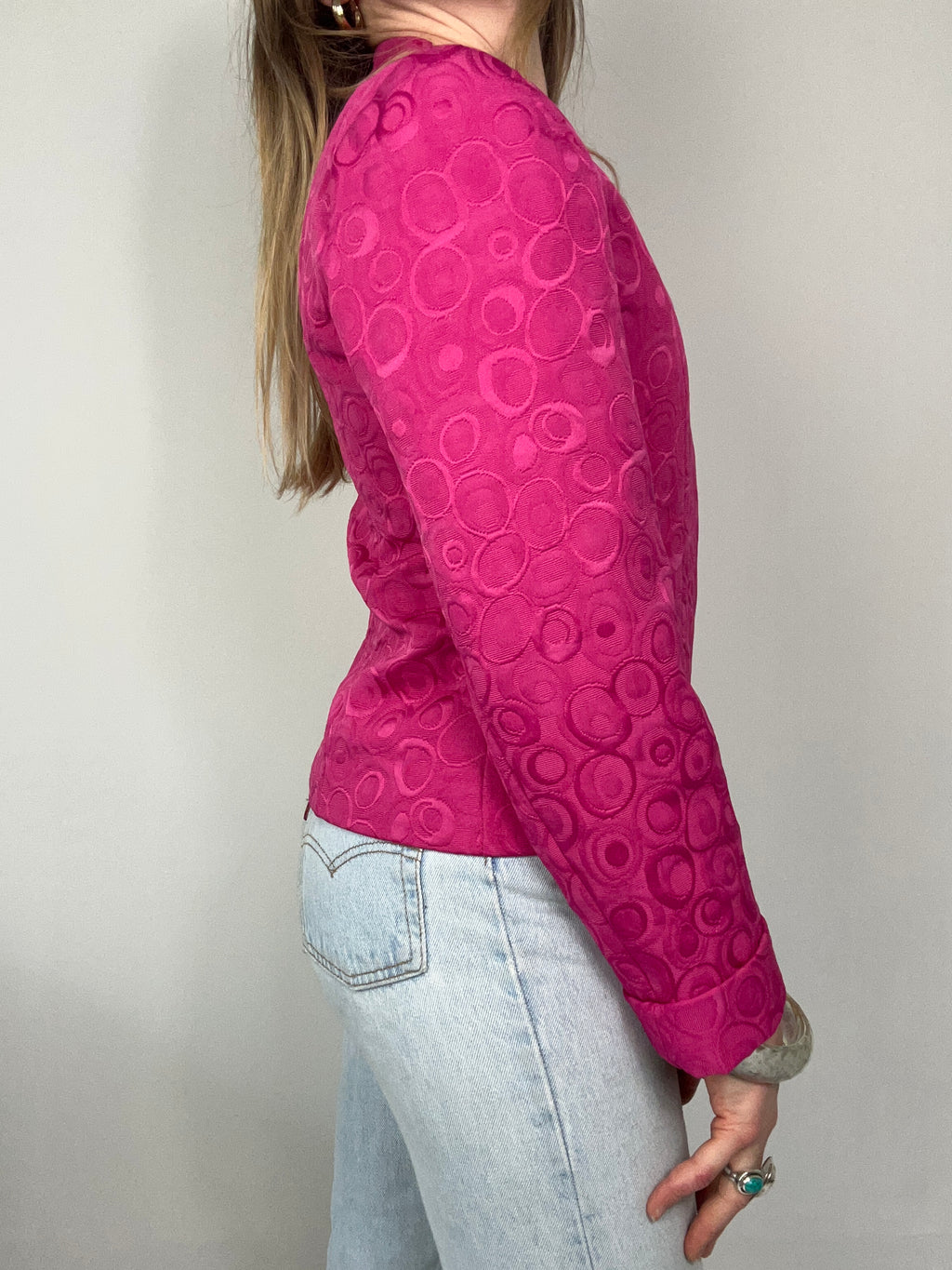 Pink 80's Jacket Size 8