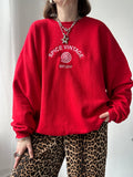 Red Spice Spiral Sweater Size XXL