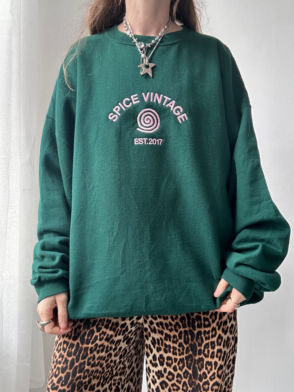 Green Spice Sweater Size Xl