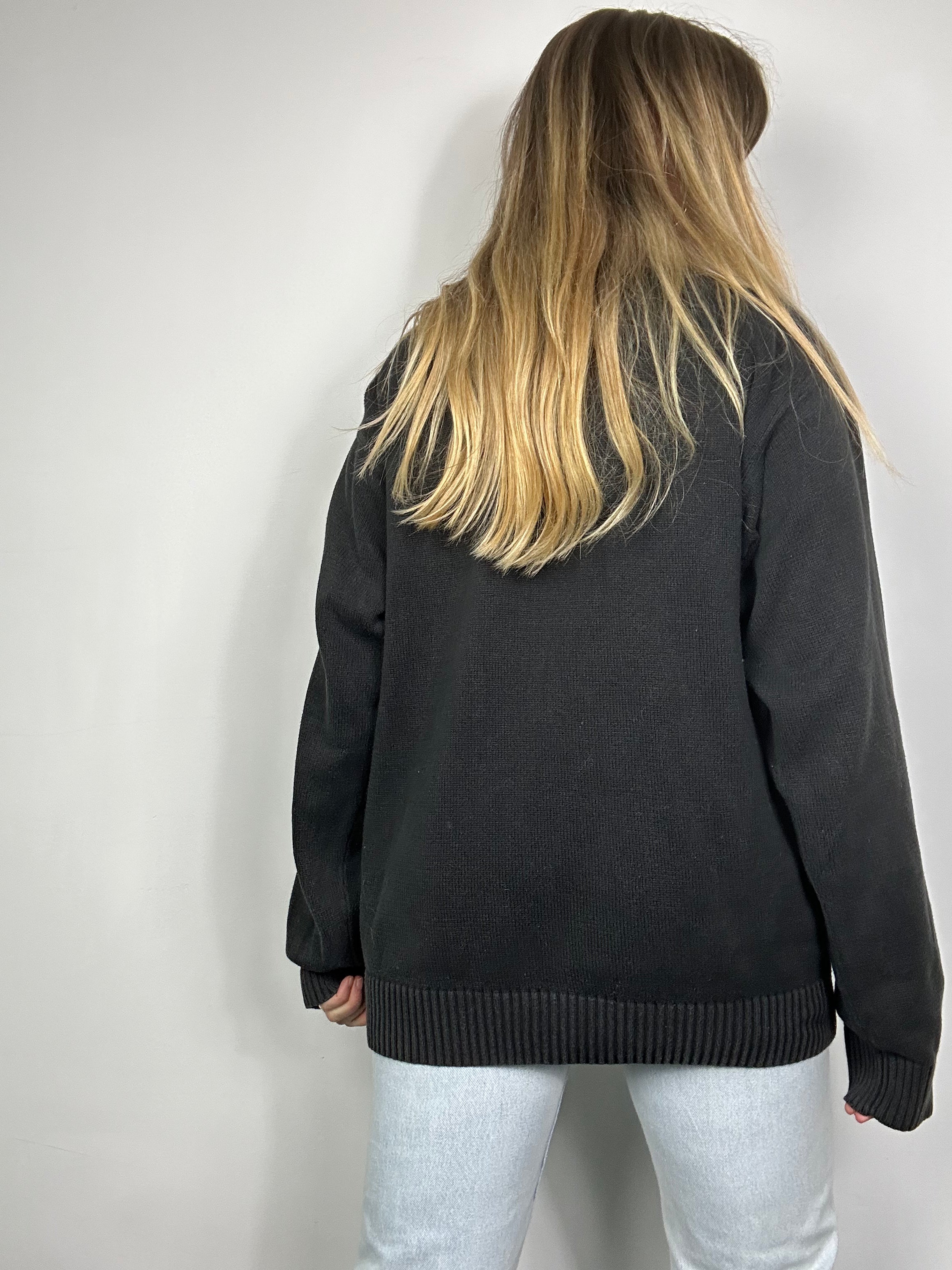 Tommy Hilfiger Black knit Sweater Size L