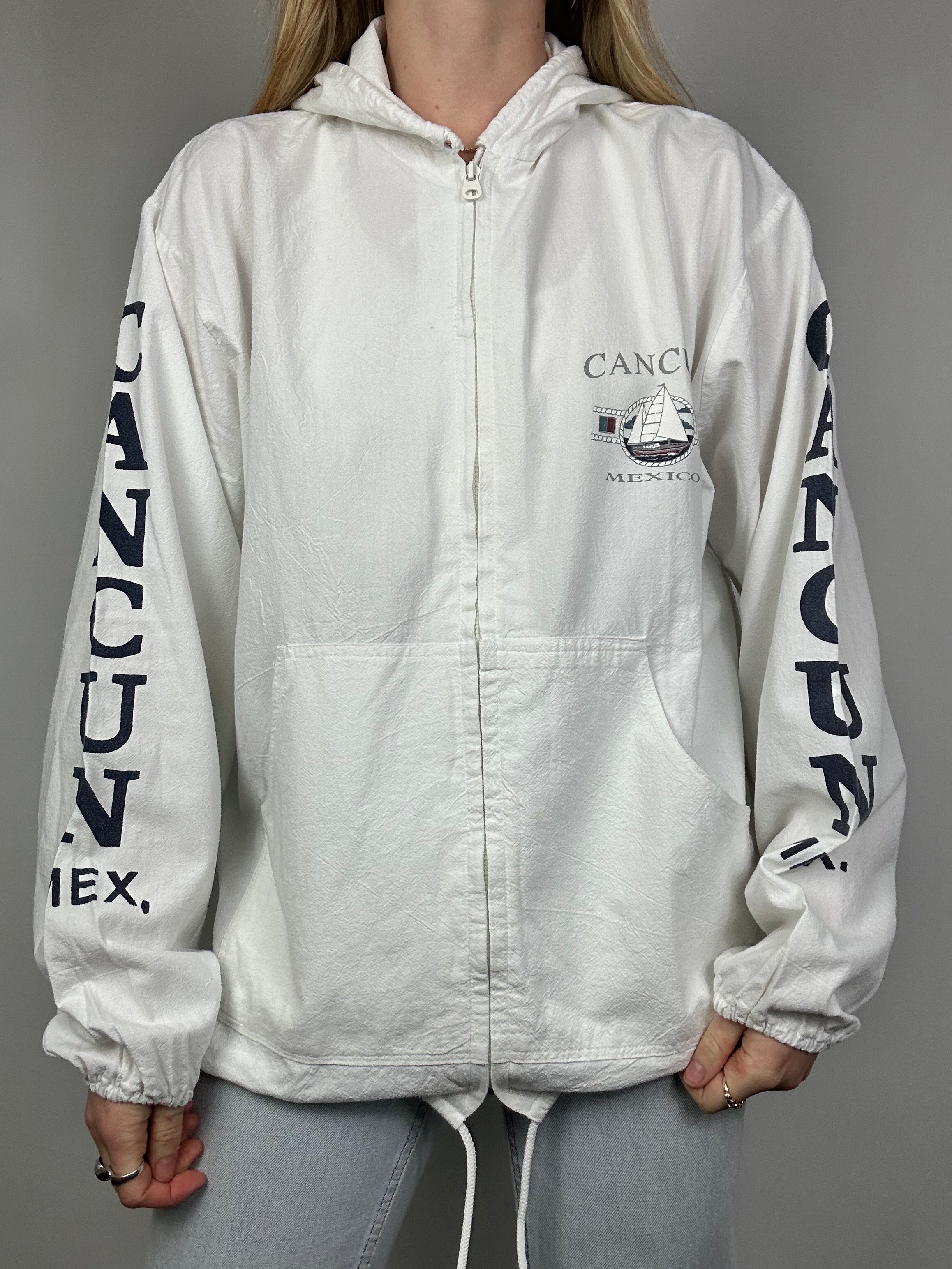 Mexico Lightweight White jacket Size L