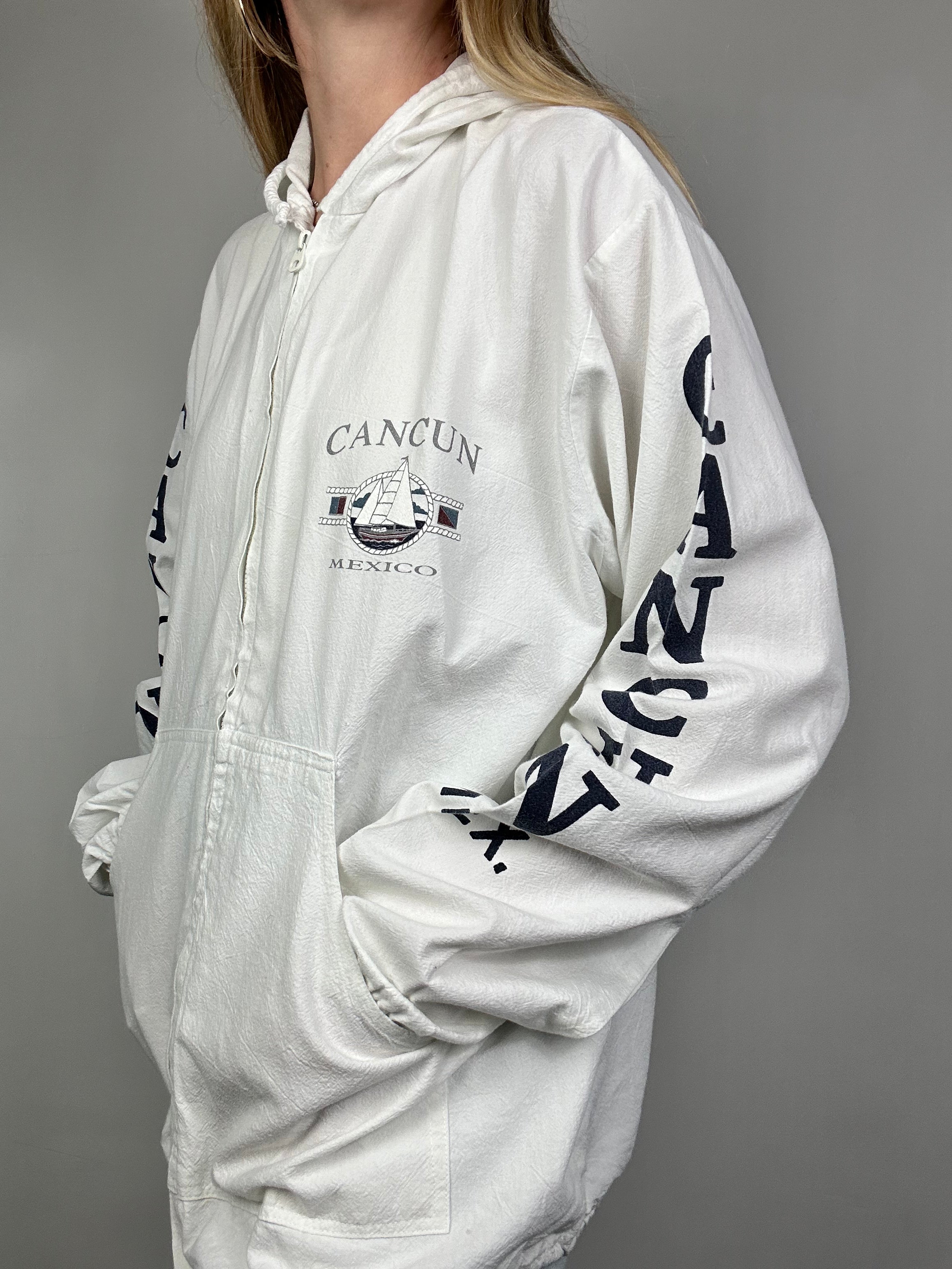 Mexico Lightweight White jacket Size L
