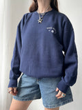 Navy Spiral Spice Sweater Size M