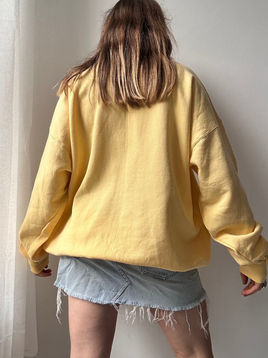 Lemon Spice Spiral Sweater Size Xl