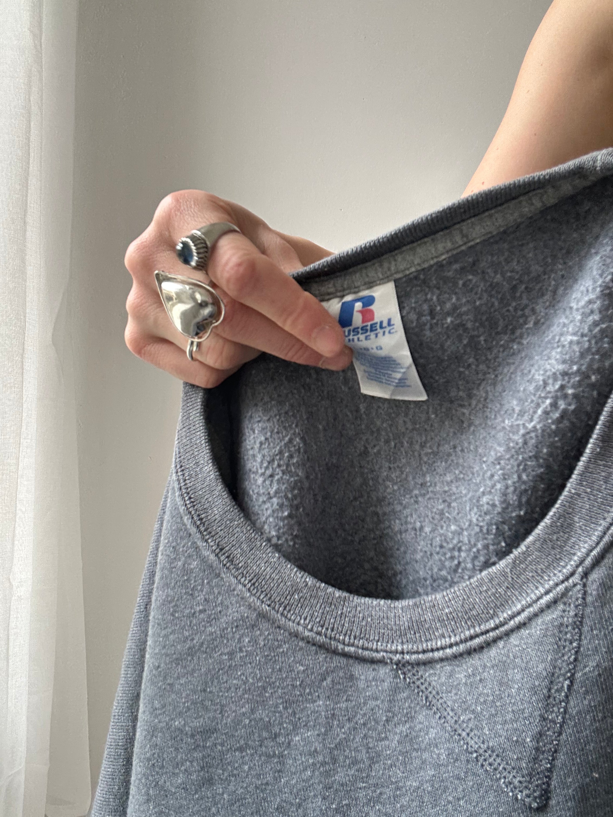 Grey Spice Spiral Sweater Size XL