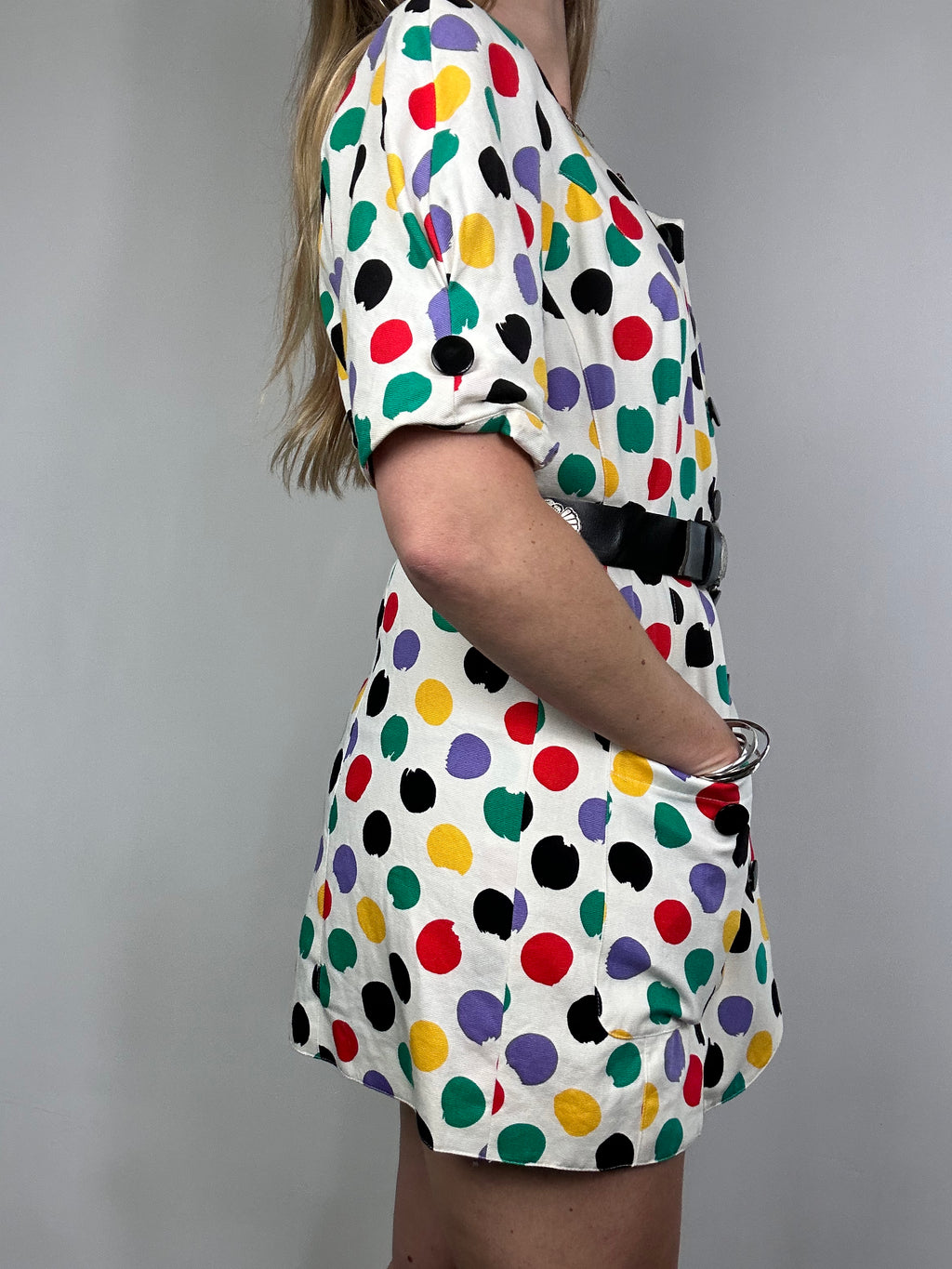 Polkadot 80's Blazer Dress Size 10/12