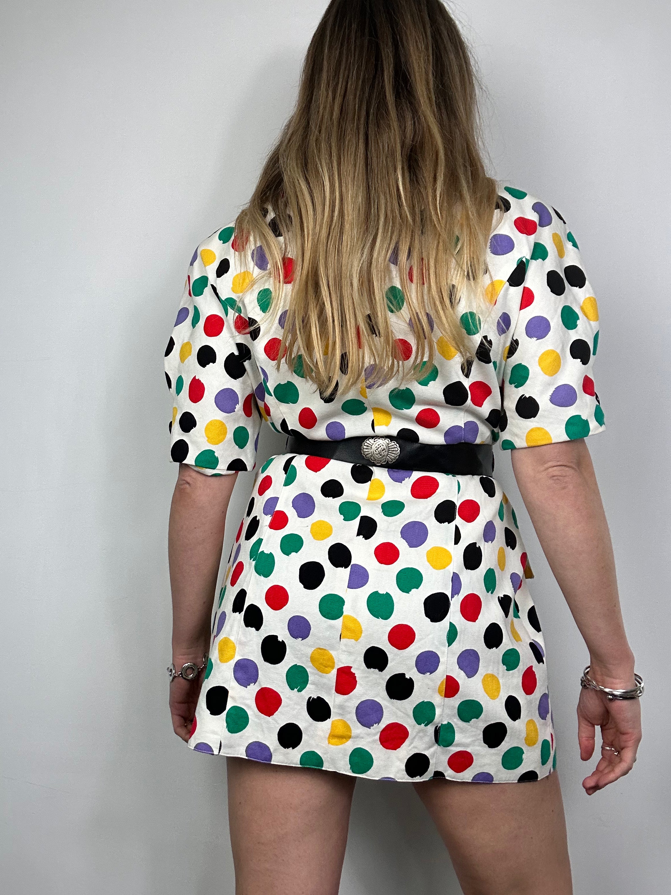 Polkadot 80's Blazer Dress Size 10/12