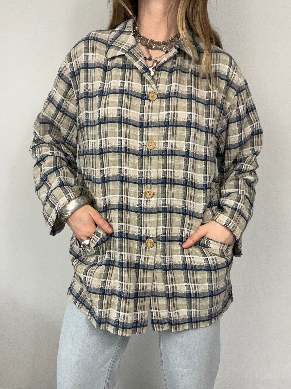 Tartan 90's Jacket Size M