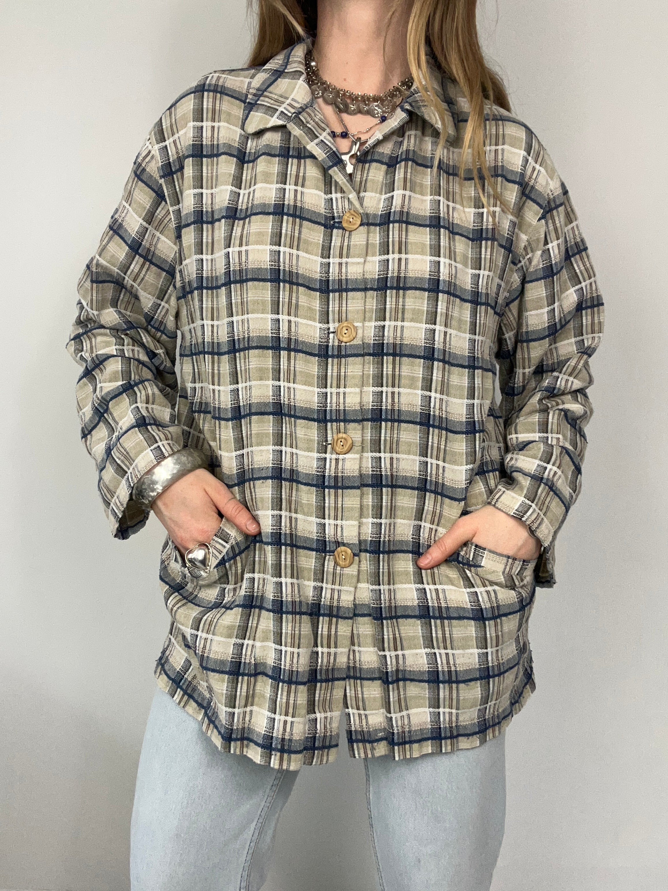 Tartan 90's Jacket Size M