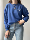 Blue SPice Spiral Sweater Size S/M