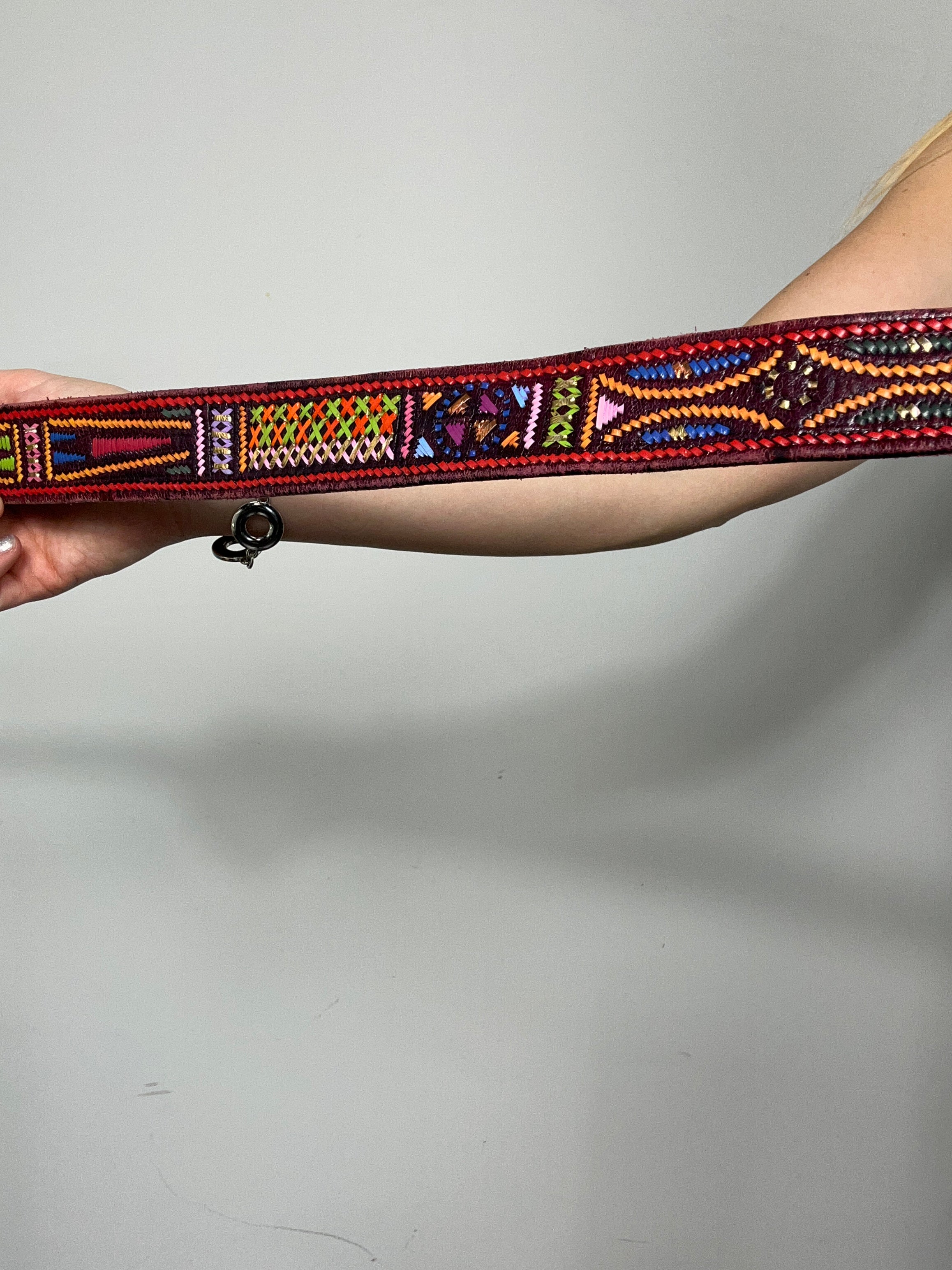 Embroidered Belt Size 10