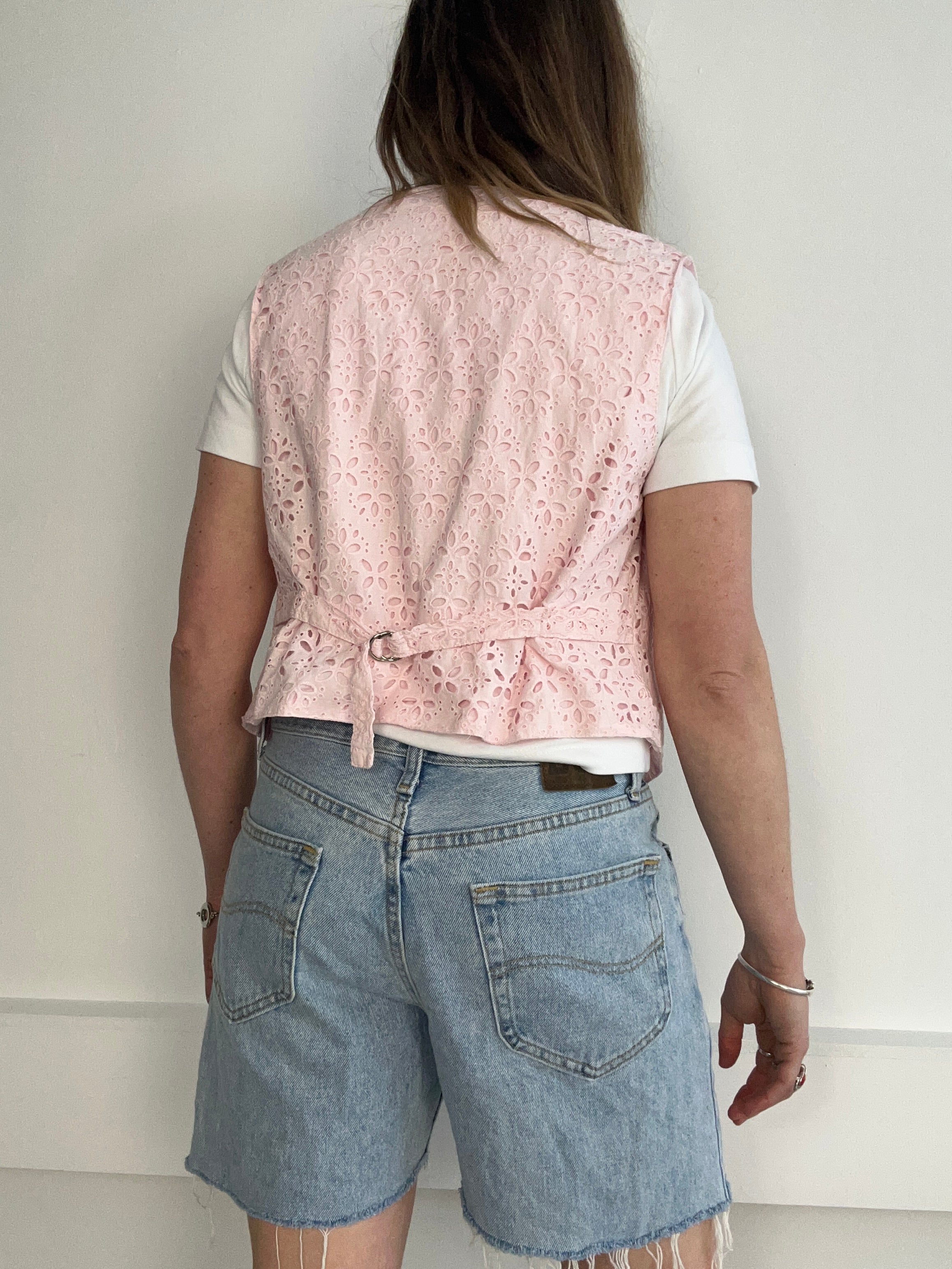 Baby 90's Pink Vest Size S