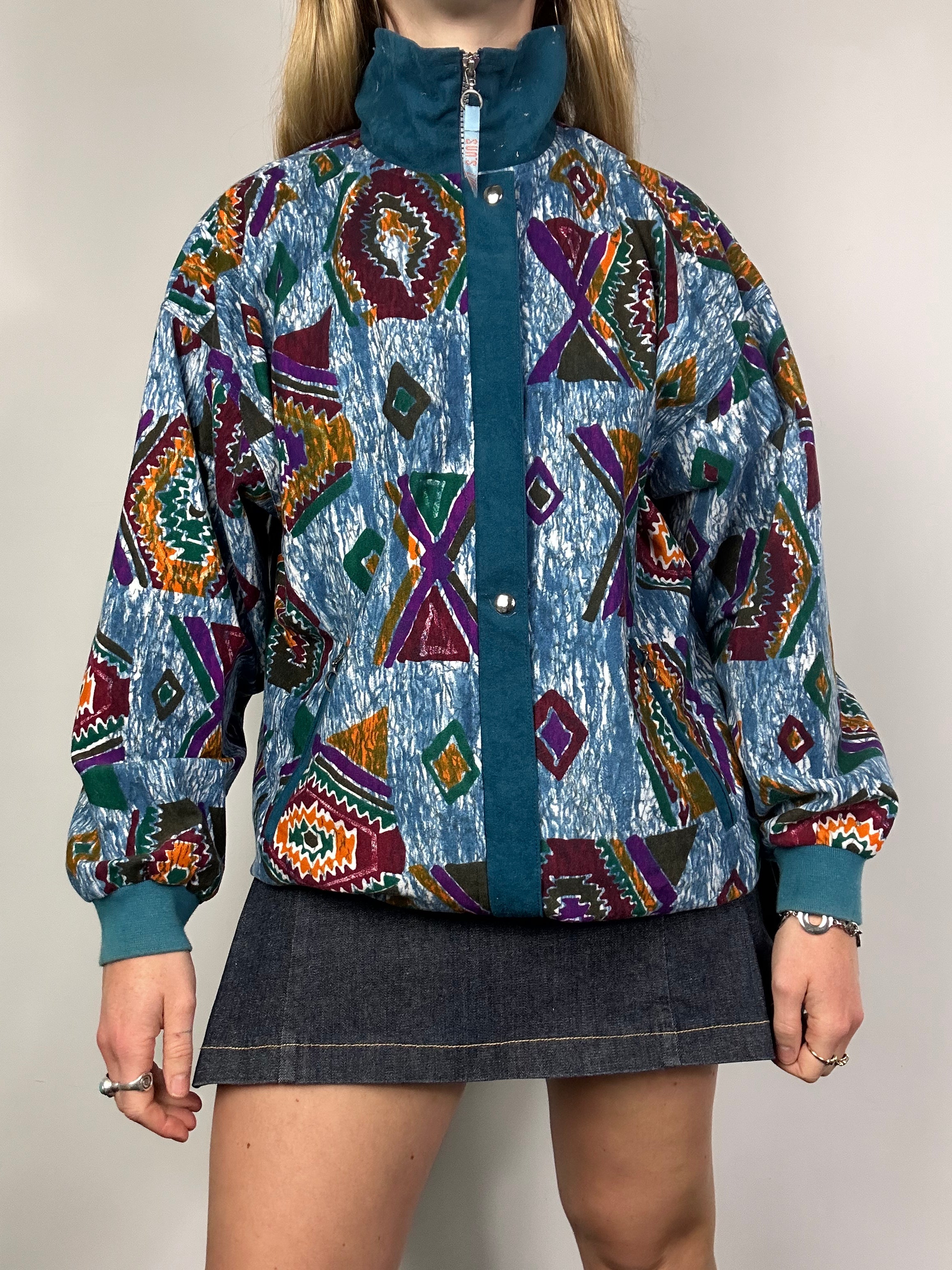 80's Bomber Jacket Size M