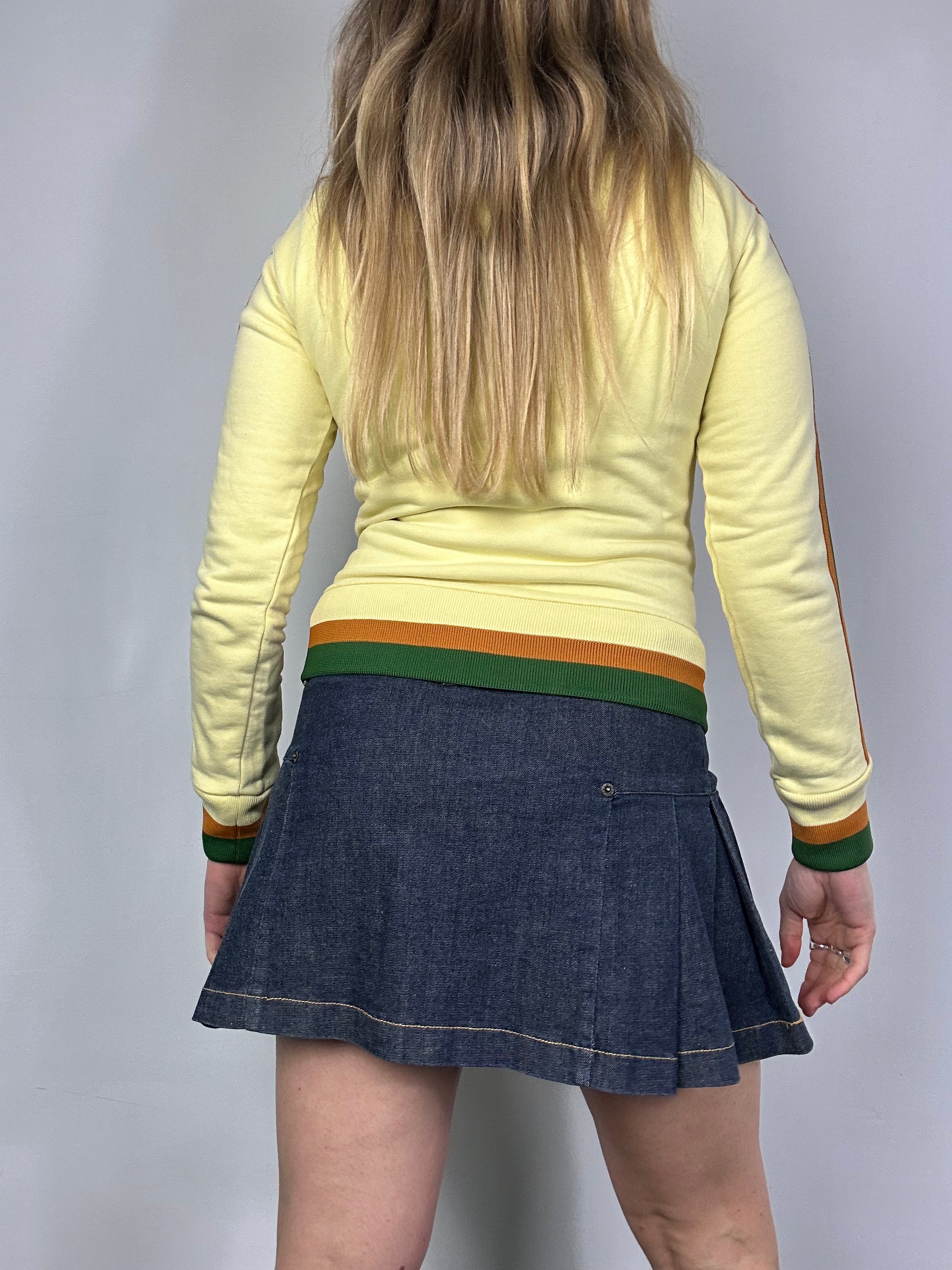 Dekota Lemon Track Jacket 1980's Size Xs