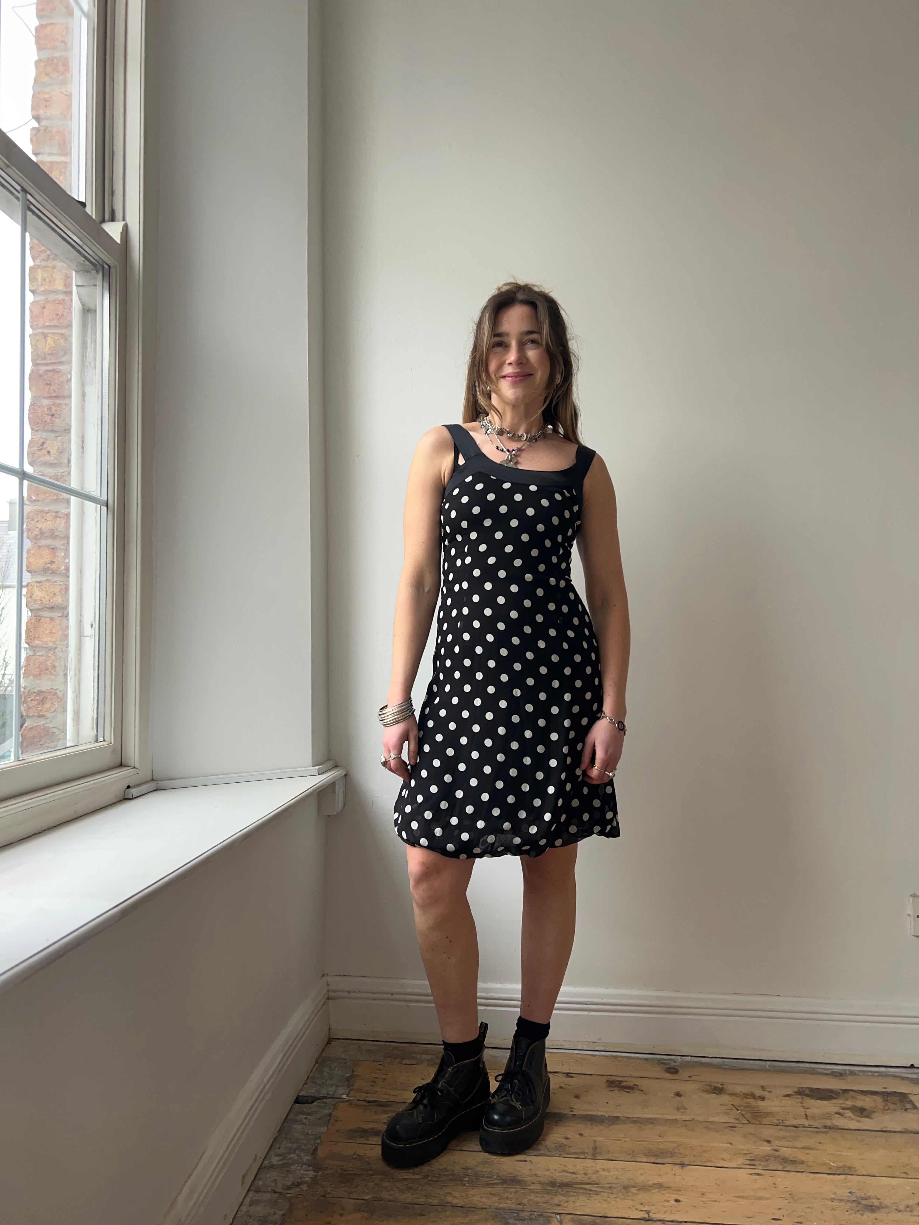 Polkadot Mini Dress Size 8