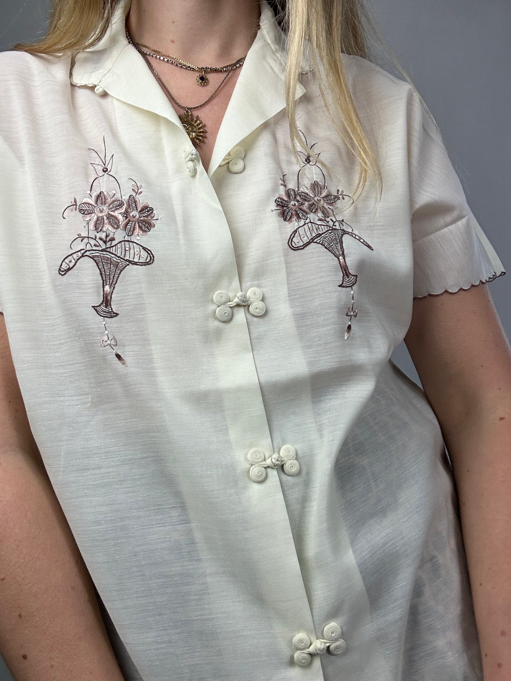 Embroidered Pankou Shirt size 10