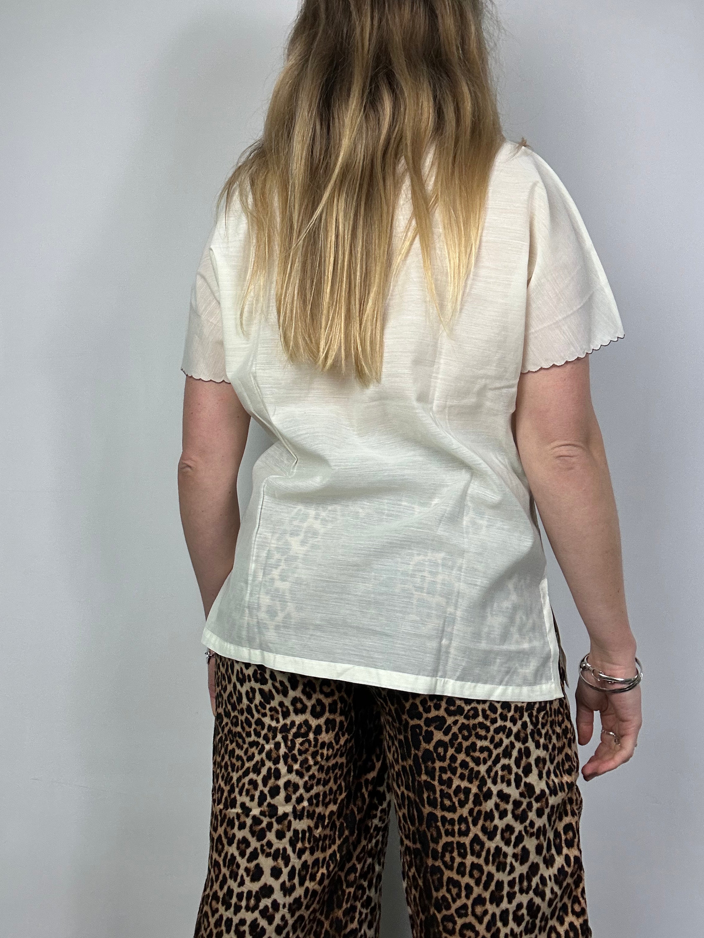 Embroidered Pankou Shirt size 10