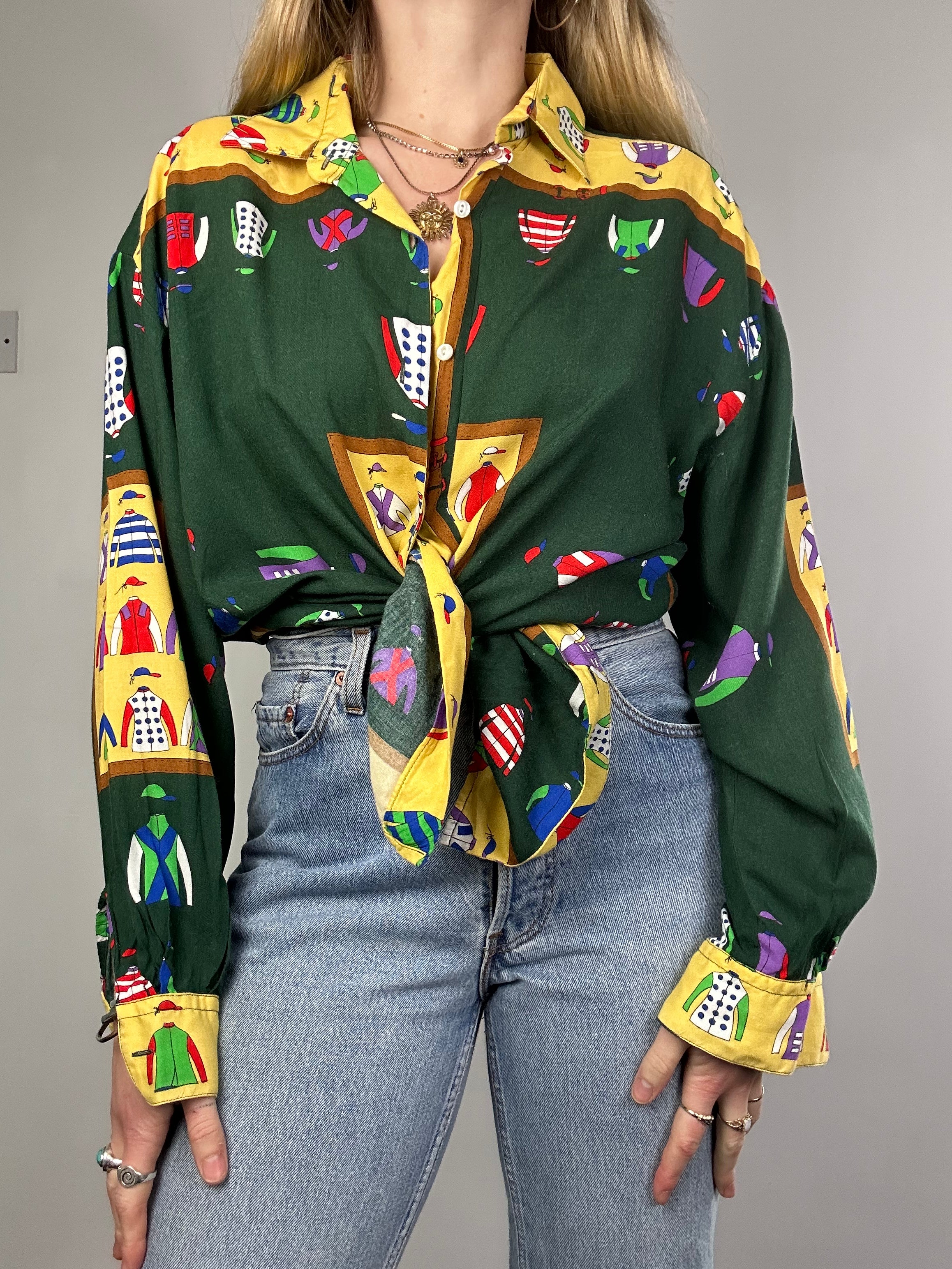 Racing Silks Shirt Size 12