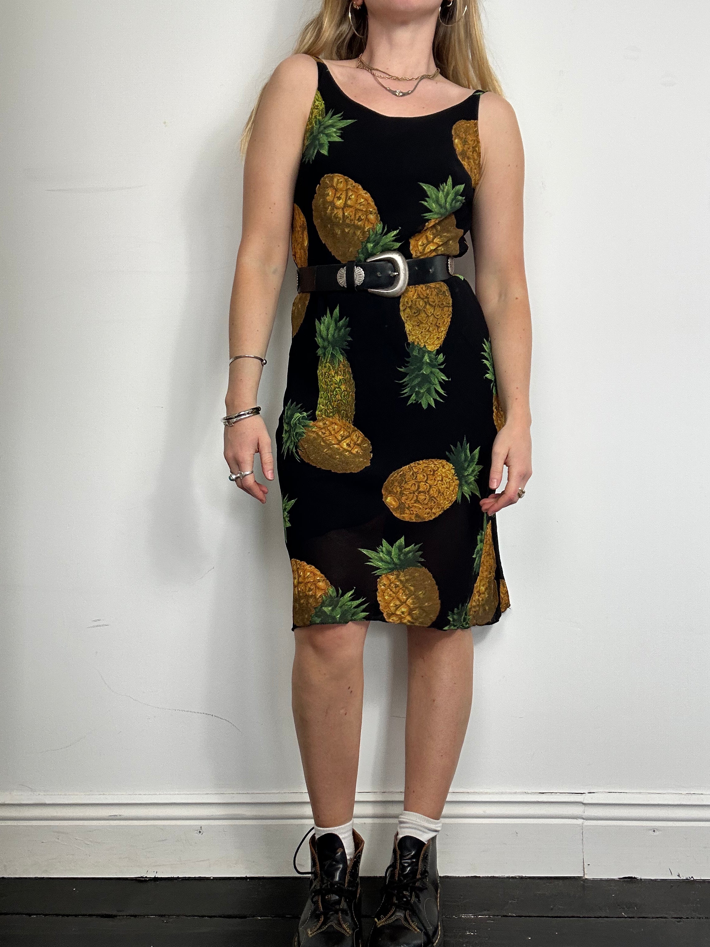 Pineapple 90's Sun Dress Size 10